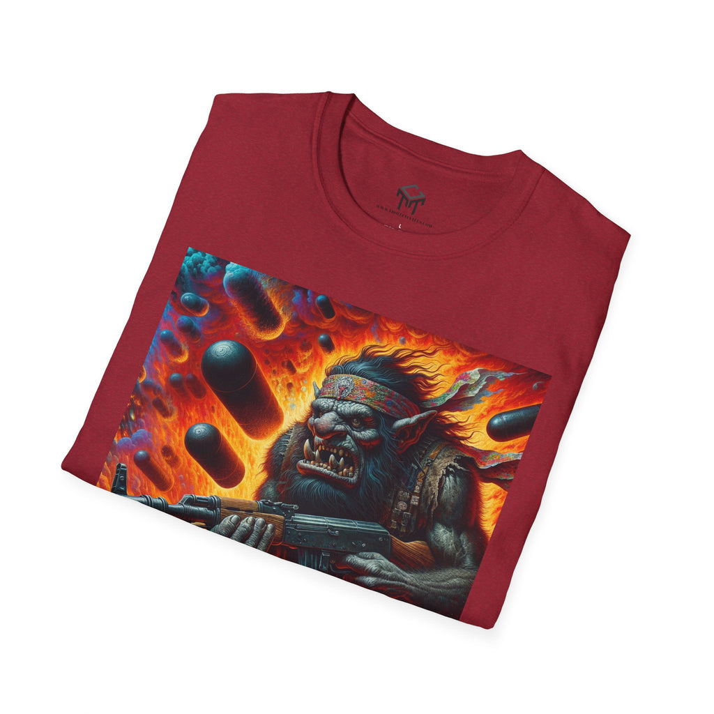 6 Finger AI Battle Troll - Funny Unisex T-Shirt