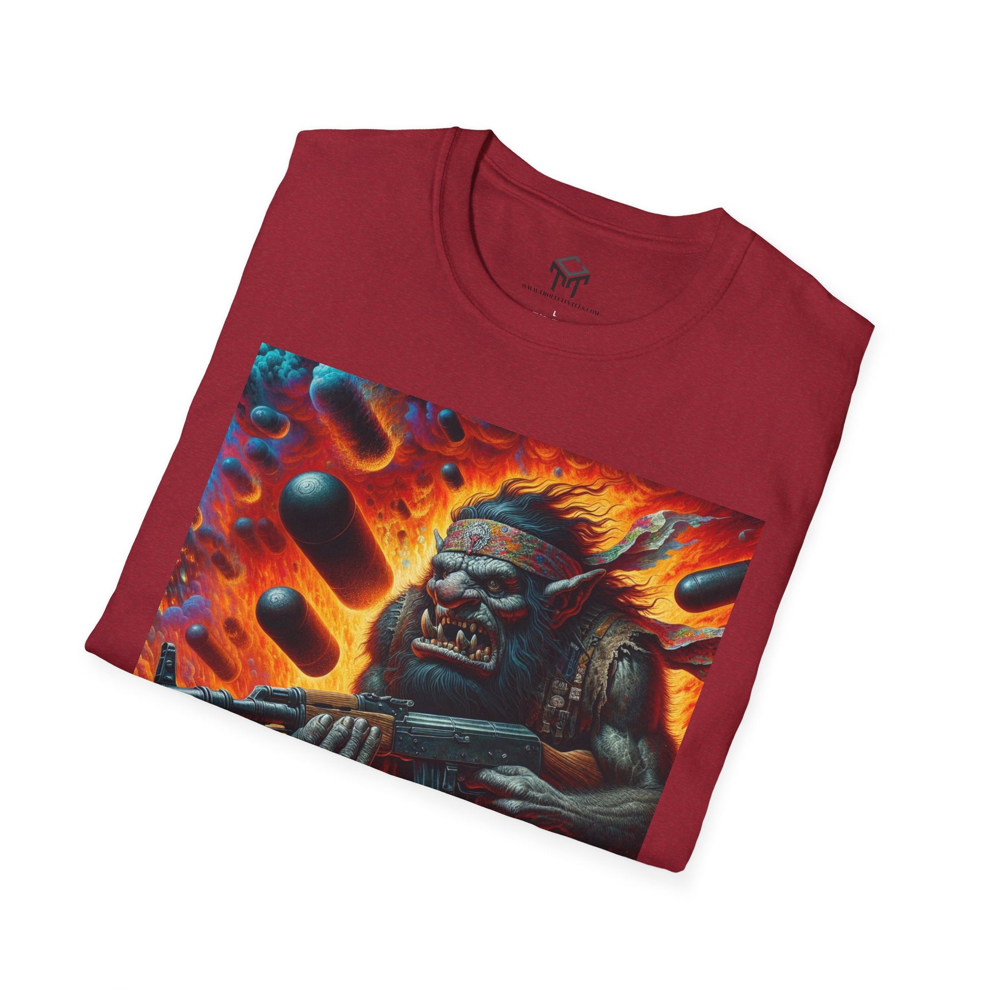 6 Finger AI Battle Troll - Funny Unisex T-Shirt