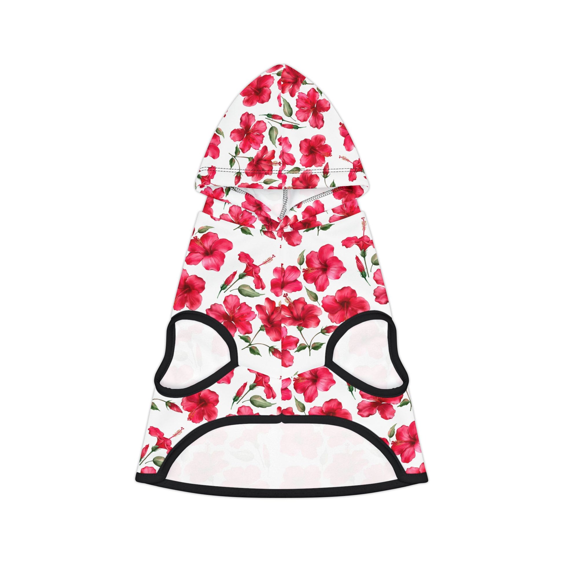 Rose Pattern Pet Hoodie