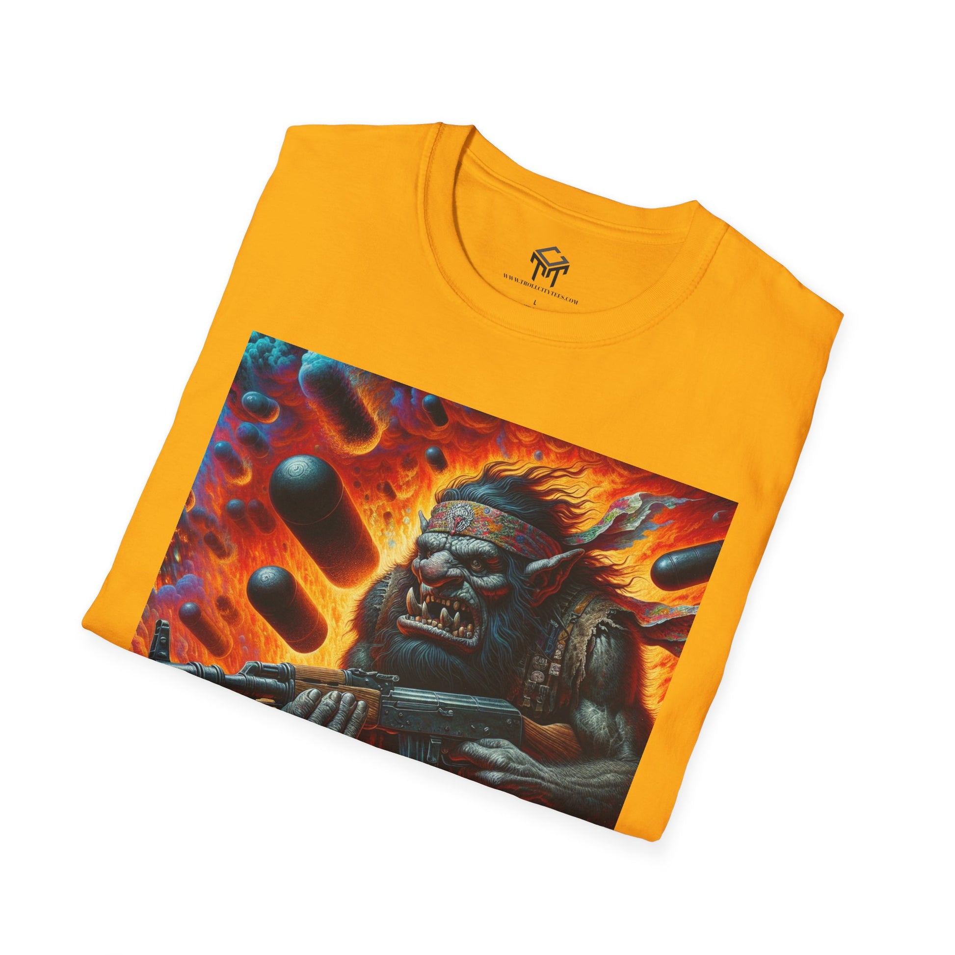 6 Finger AI Battle Troll - Funny Unisex T-Shirt