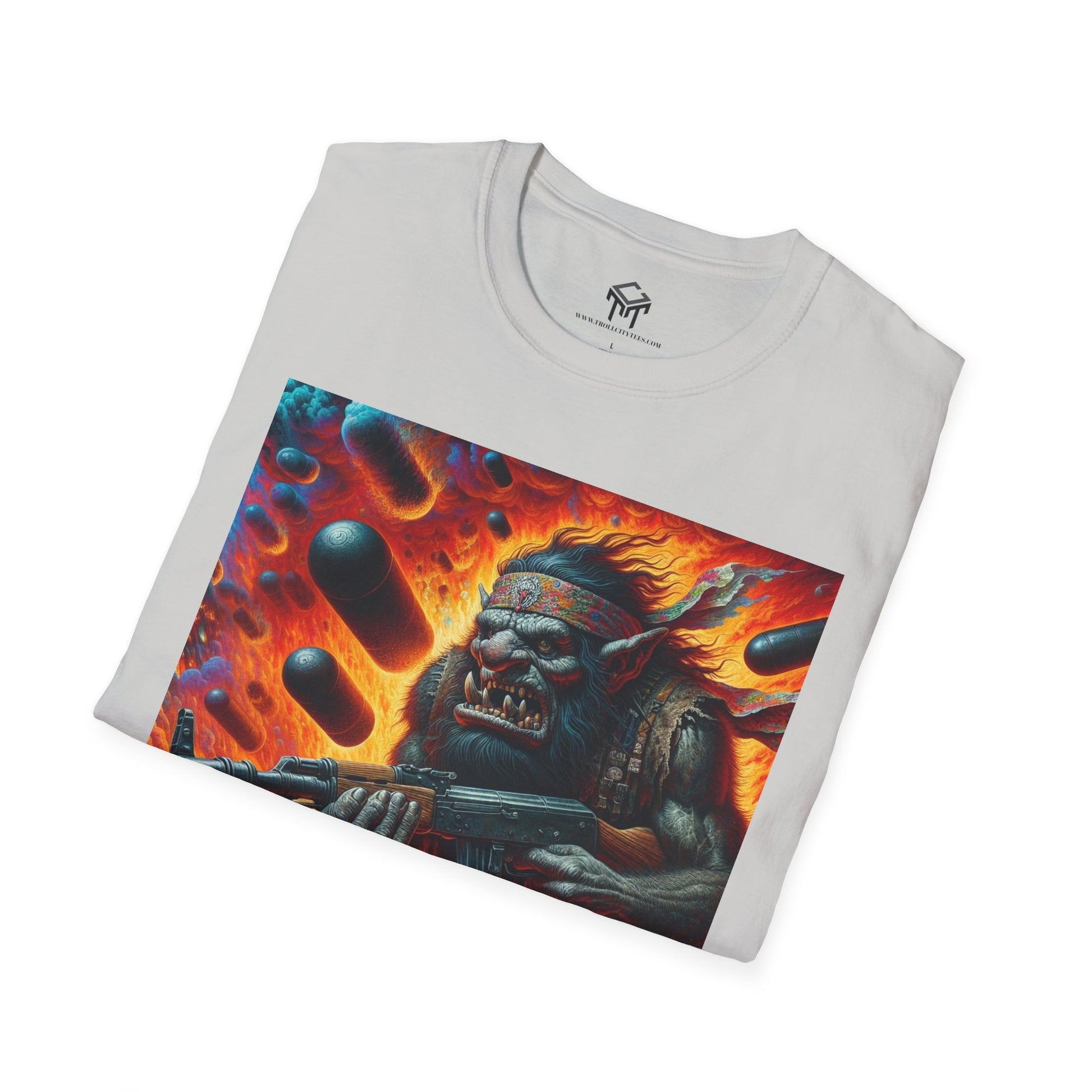 6 Finger AI Battle Troll - Funny Unisex T-Shirt