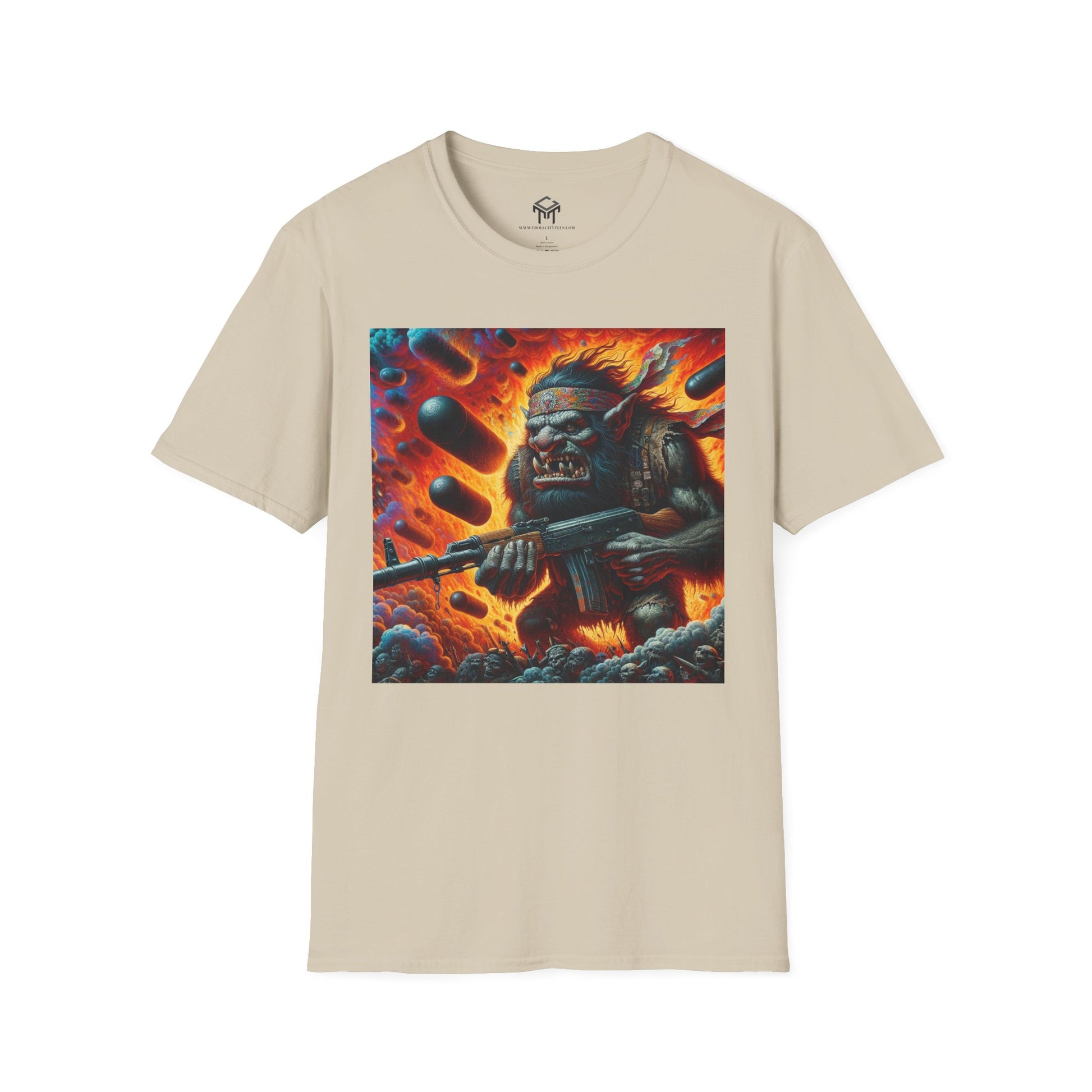 6 Finger AI Battle Troll - Funny Unisex T-Shirt