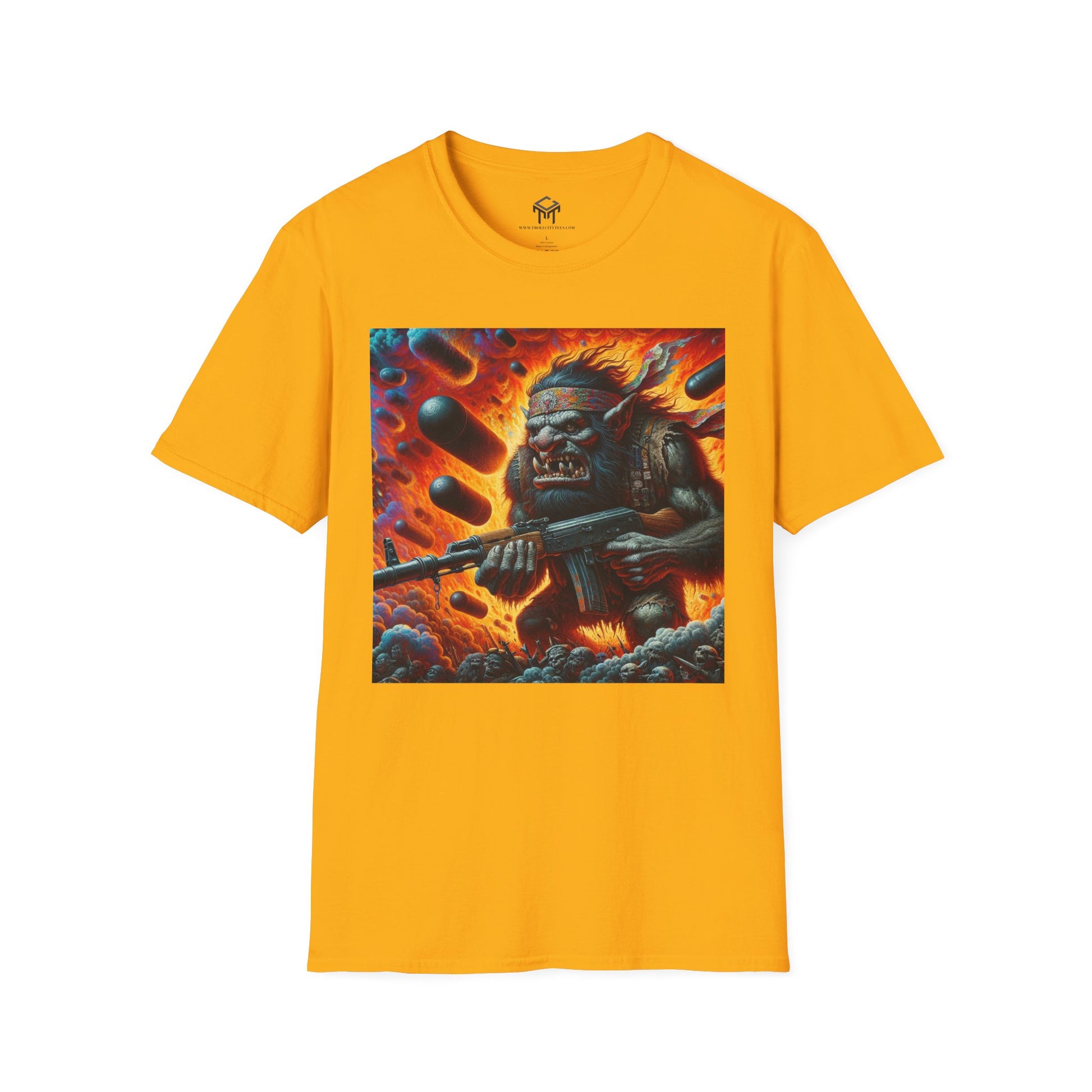 6 Finger AI Battle Troll - Funny Unisex T-Shirt