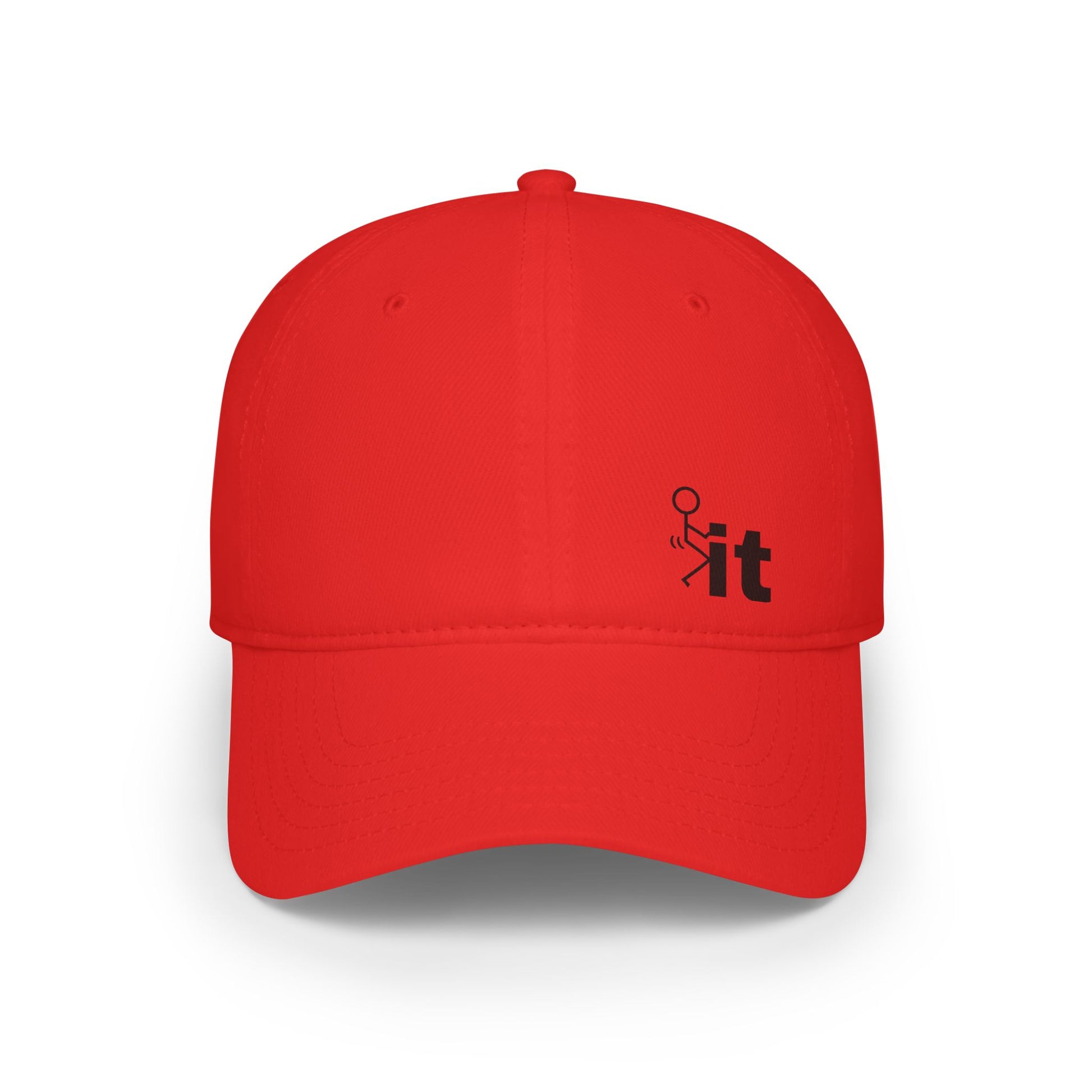 F - it - Embroidered - Low Profile Baseball Cap