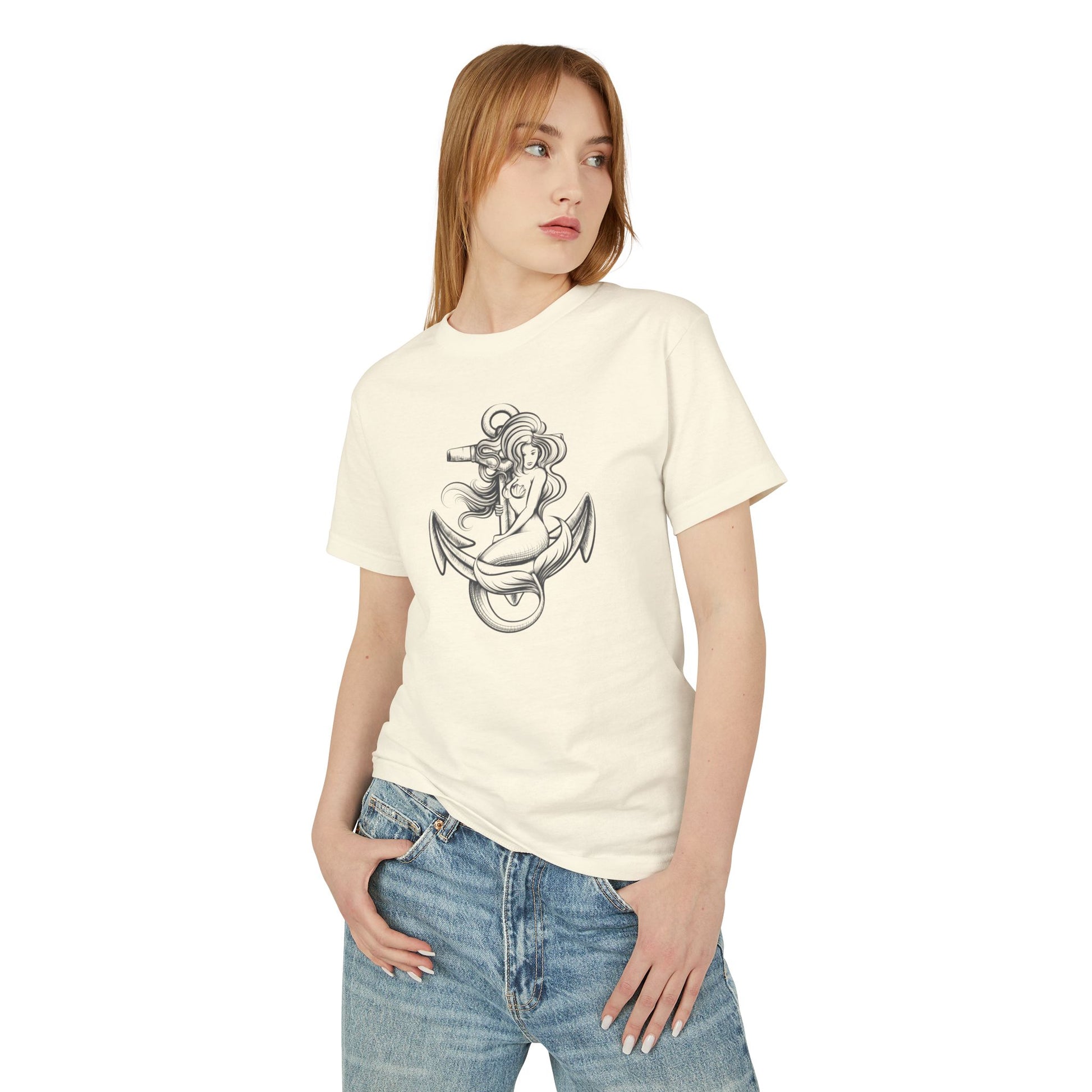 Mermaid on Anchor - Sailor Jerry