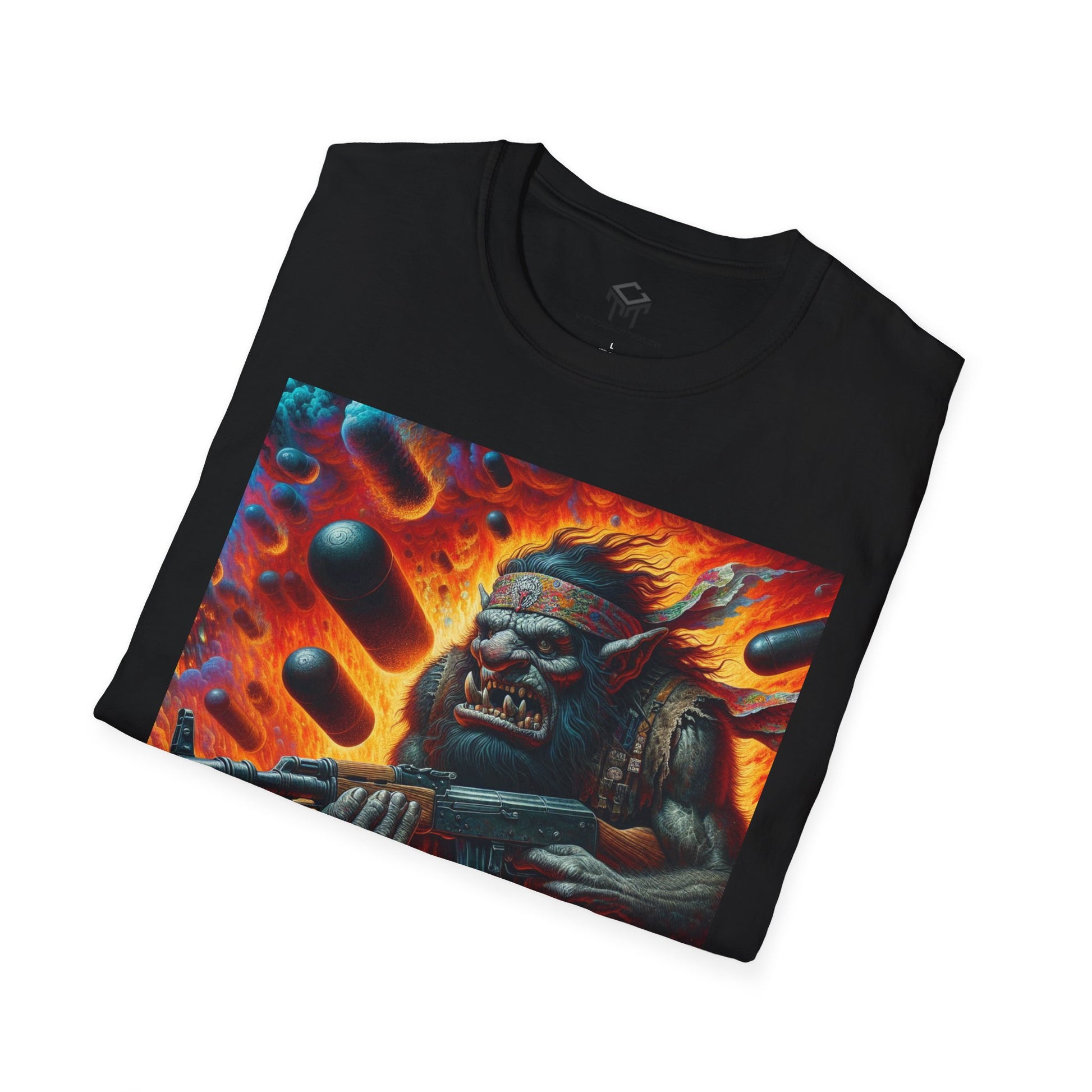 6 Finger AI Battle Troll - Funny Unisex T-Shirt