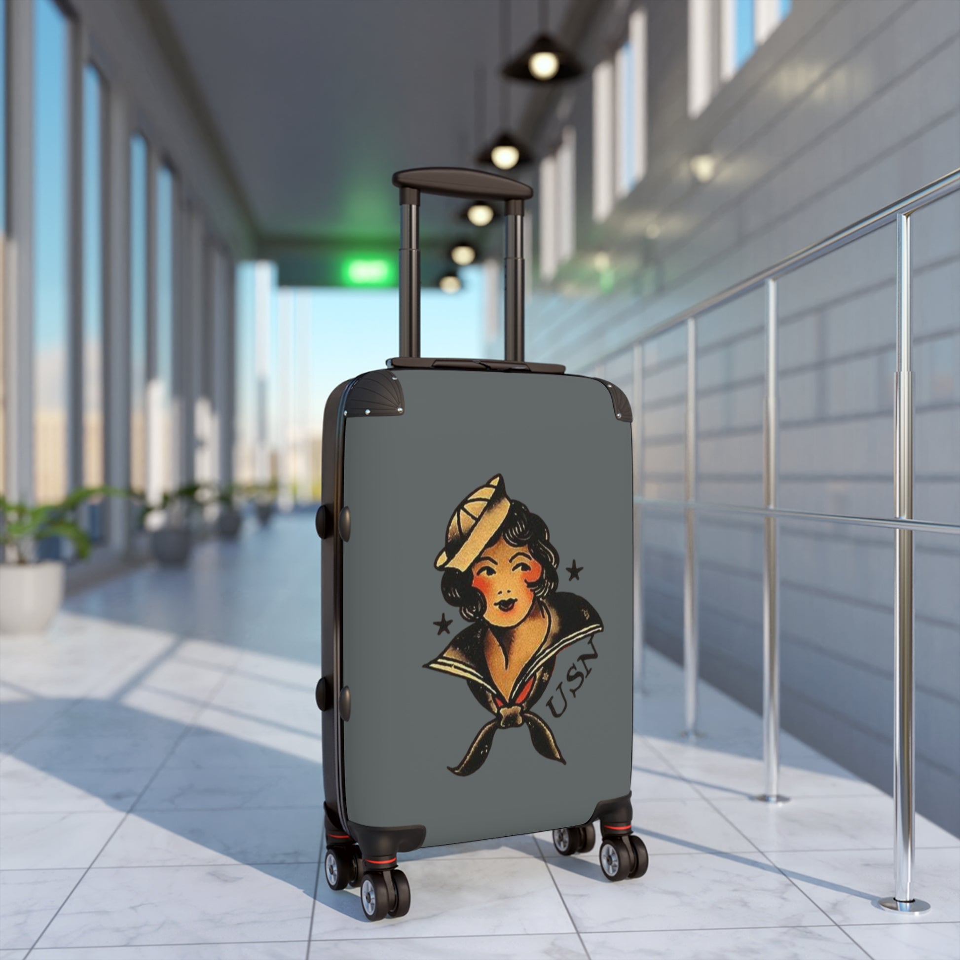 Pin-Up Girl - Sailor - Suitcase - Travel Bag