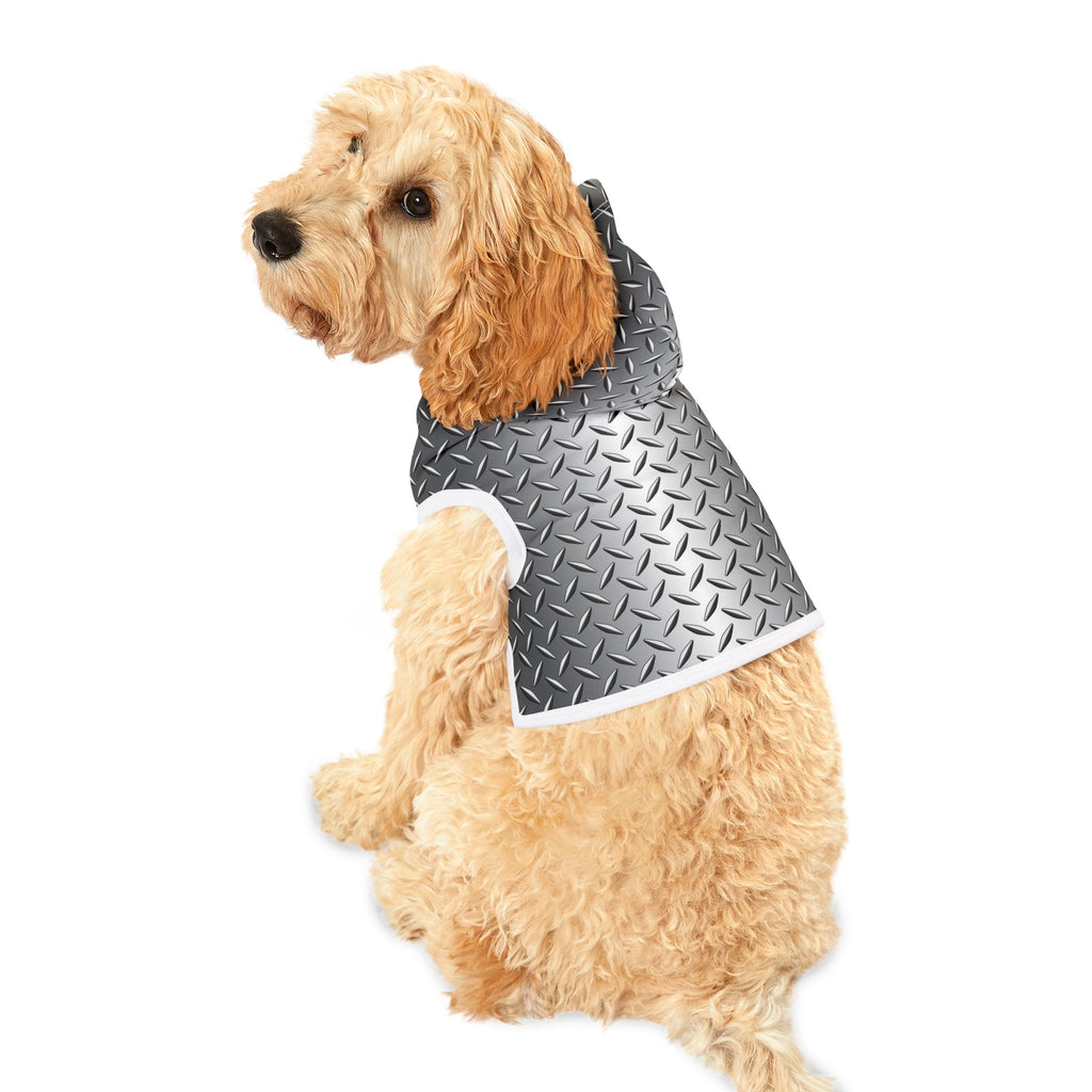 Diamond Plate Pet Hoodie