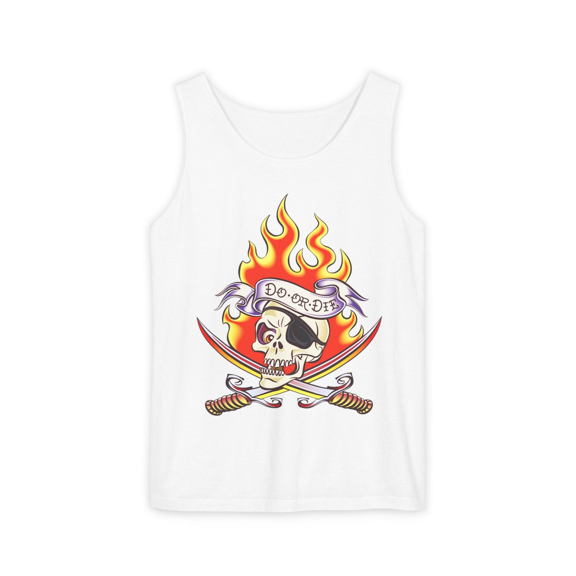 Pirate Skull CRUISE Tank Top Unisex Summer Tee, Casual Beach Wear, Festival Fashion, Adventure Apparel, Gift for Him