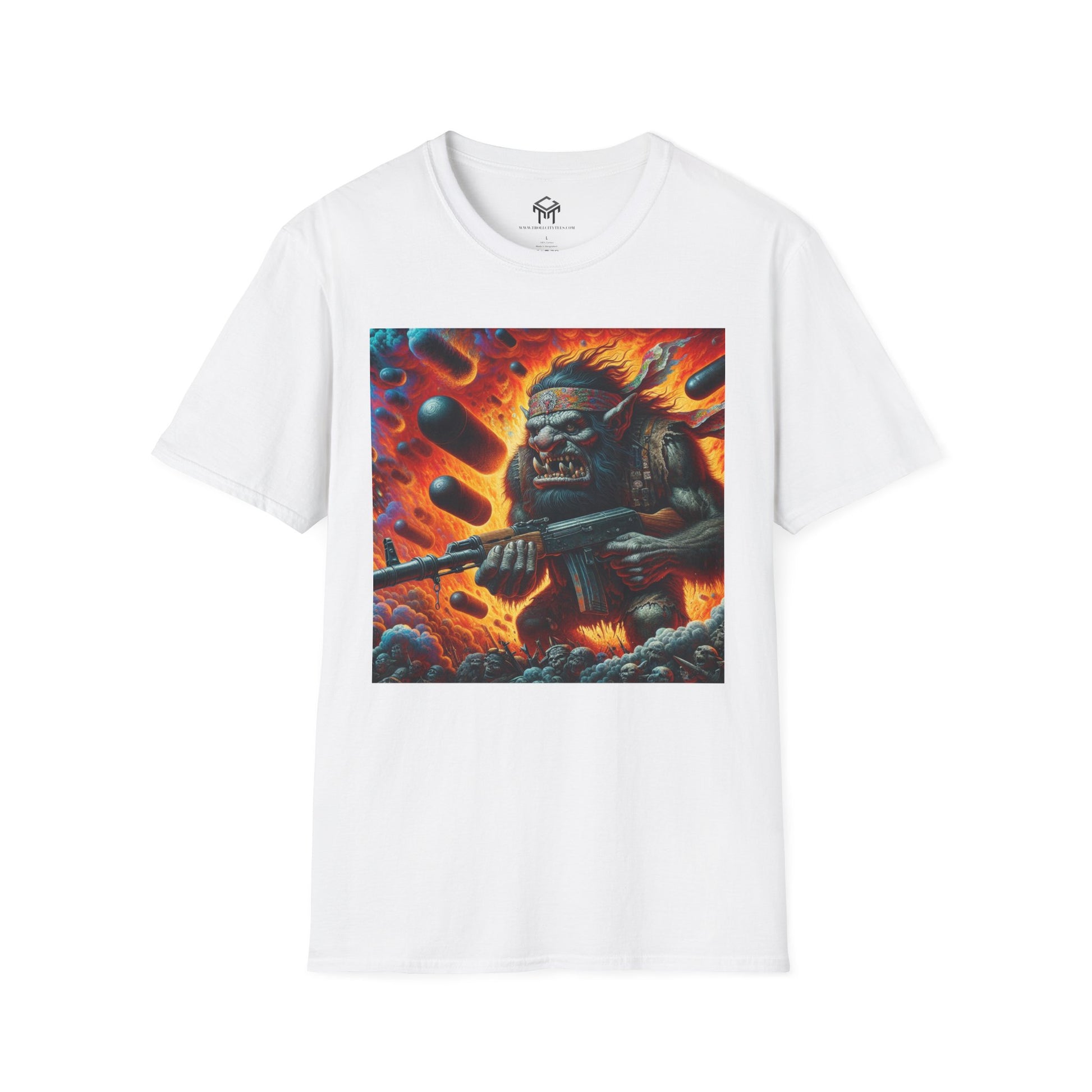 6 Finger AI Battle Troll - Funny Unisex T-Shirt