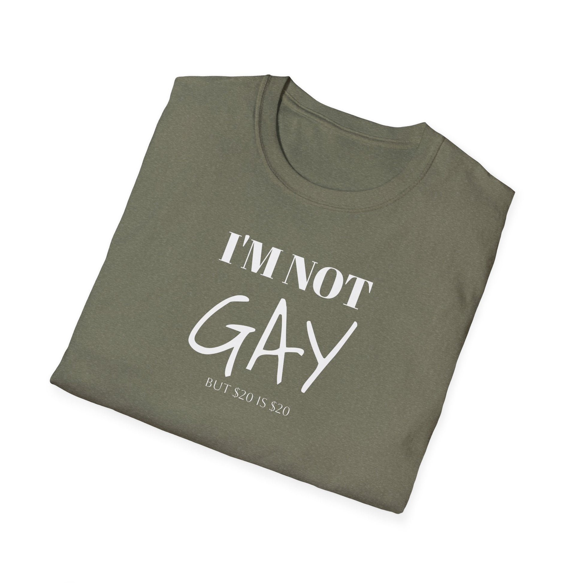 I'm Not G*y - But $20 is $20