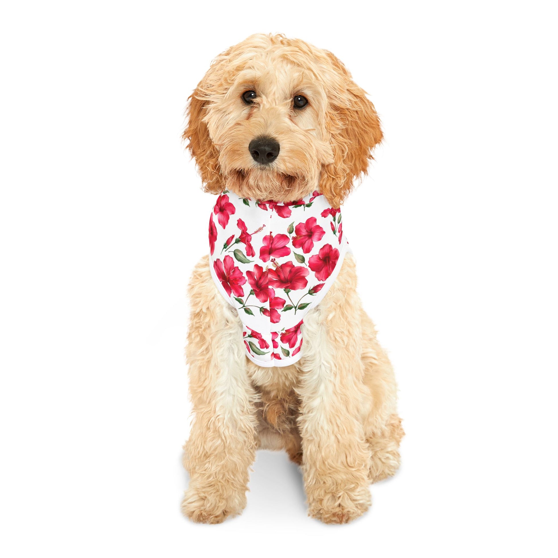 Rose Pattern Pet Hoodie