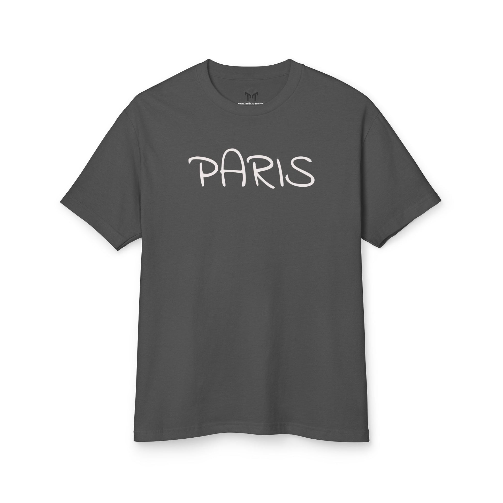 "PARIS" Unisex Heavyweight Tee - Comfort & Style for Everyday Adventures