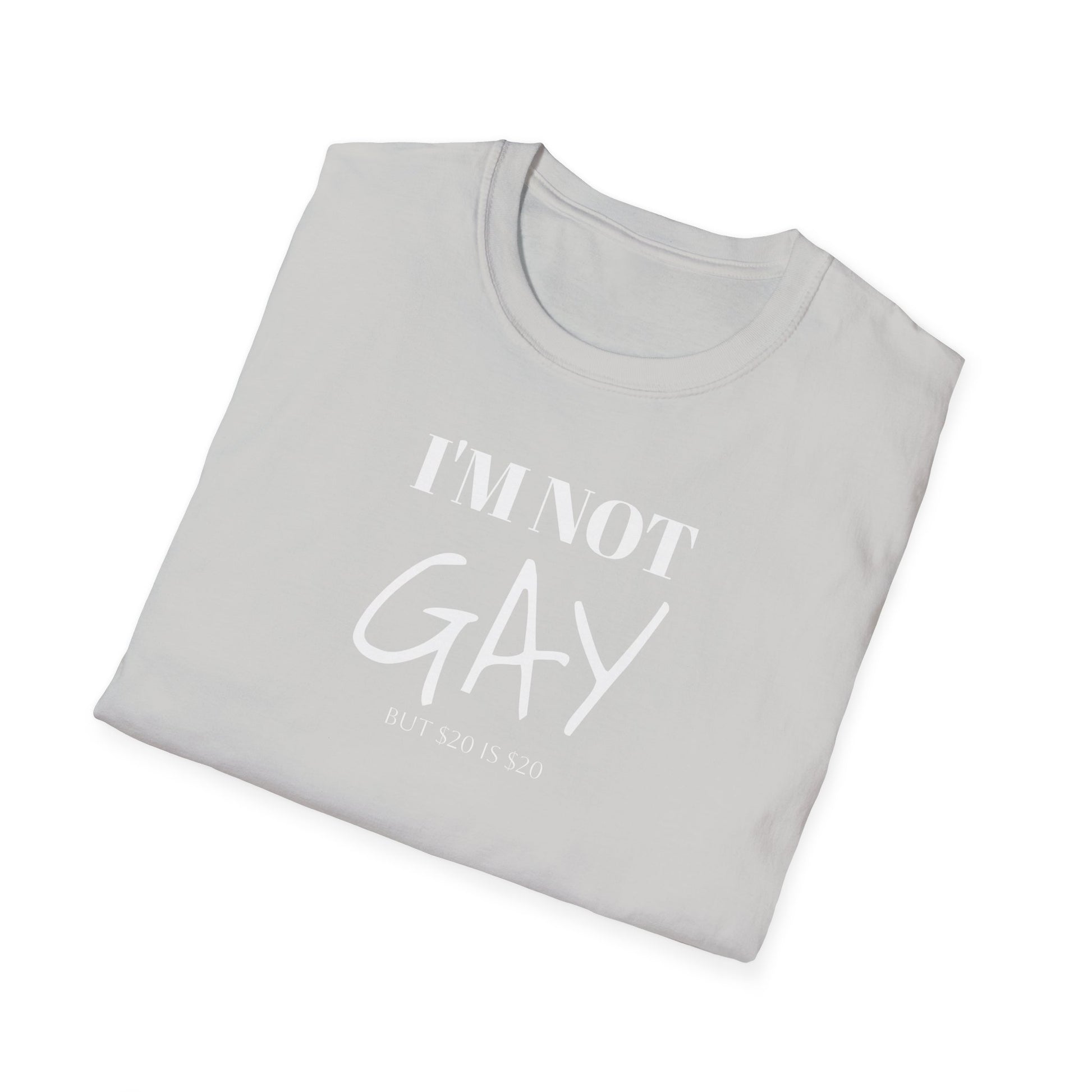 I'm Not G*y - But $20 is $20
