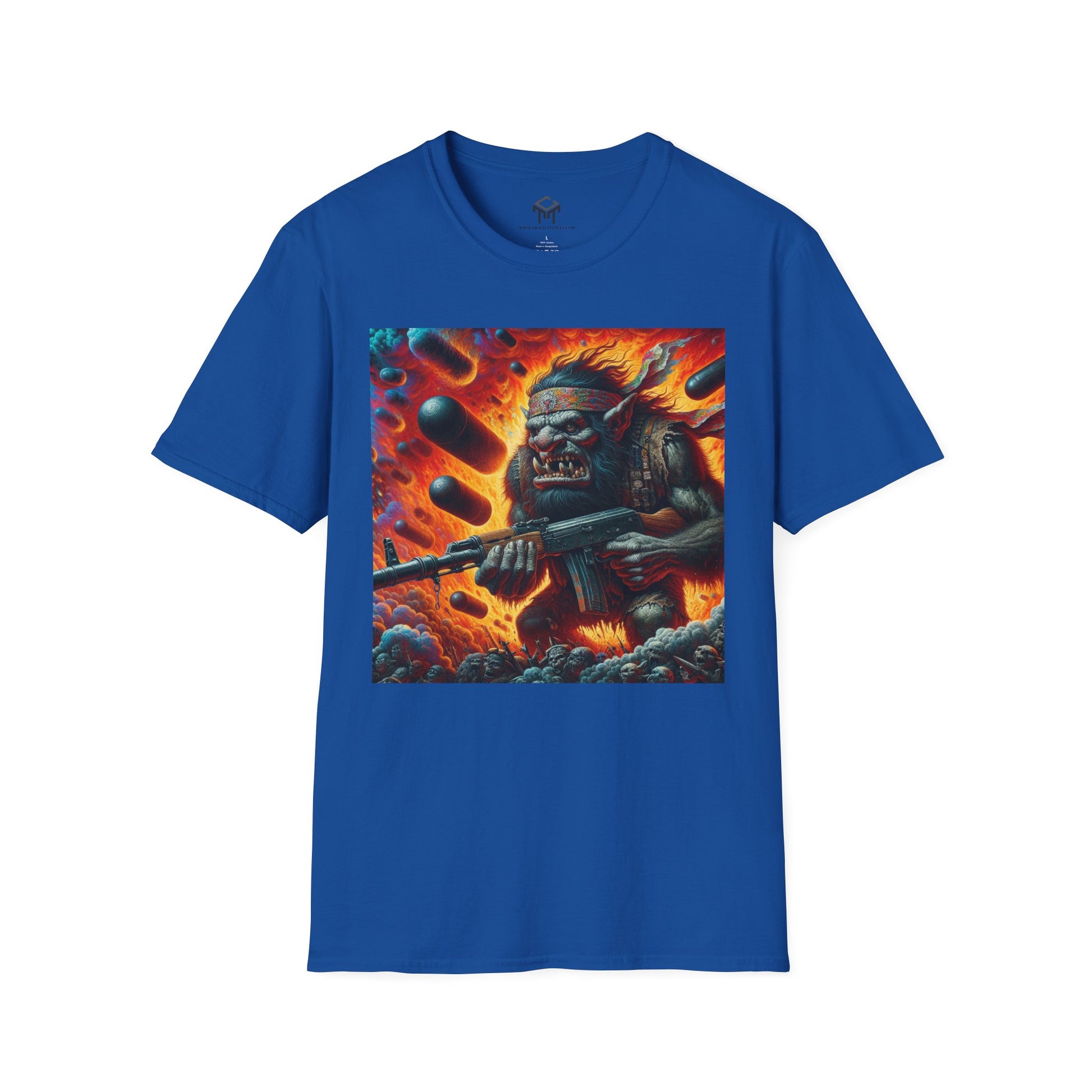 6 Finger AI Battle Troll - Funny Unisex T-Shirt