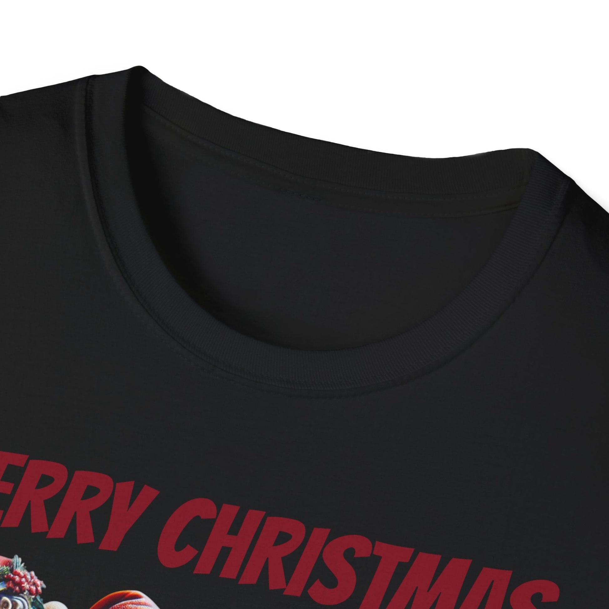 Santa & Mrs. Claus Motorcycle Unisex T-Shirt