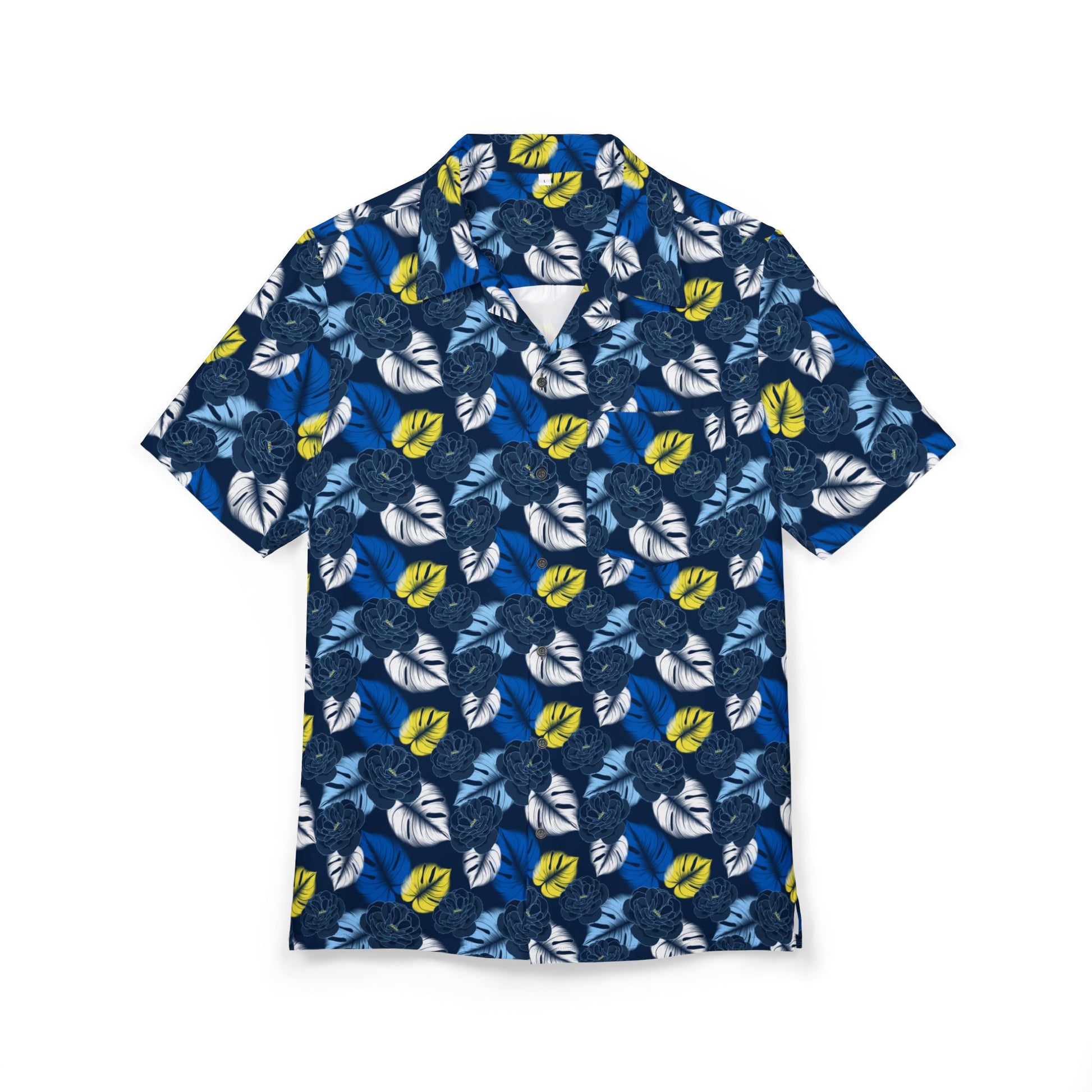 Tropical Button-Down Shirt, Caribbean Dinner Night Cruise Shirt Unisex Hawaiian Shirt, Summer Apparel, Vacation Outfit, Beach Party Shirt, Casual Wear