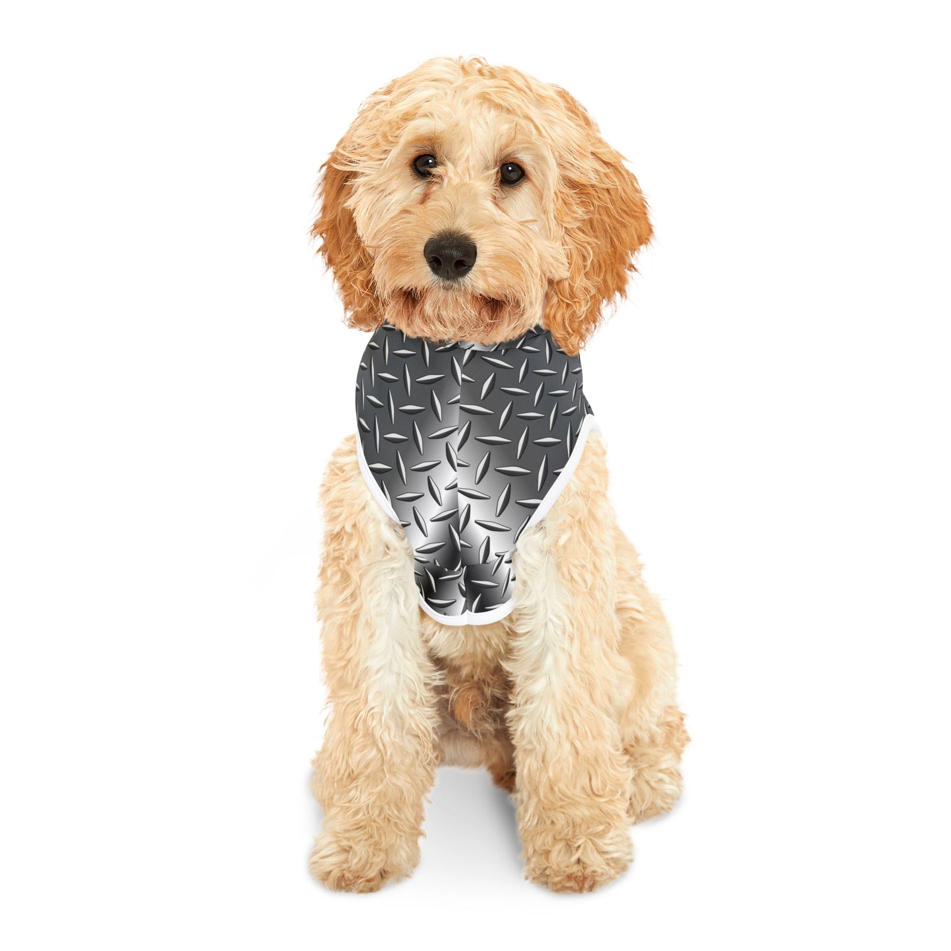 Diamond Plate Pet Hoodie