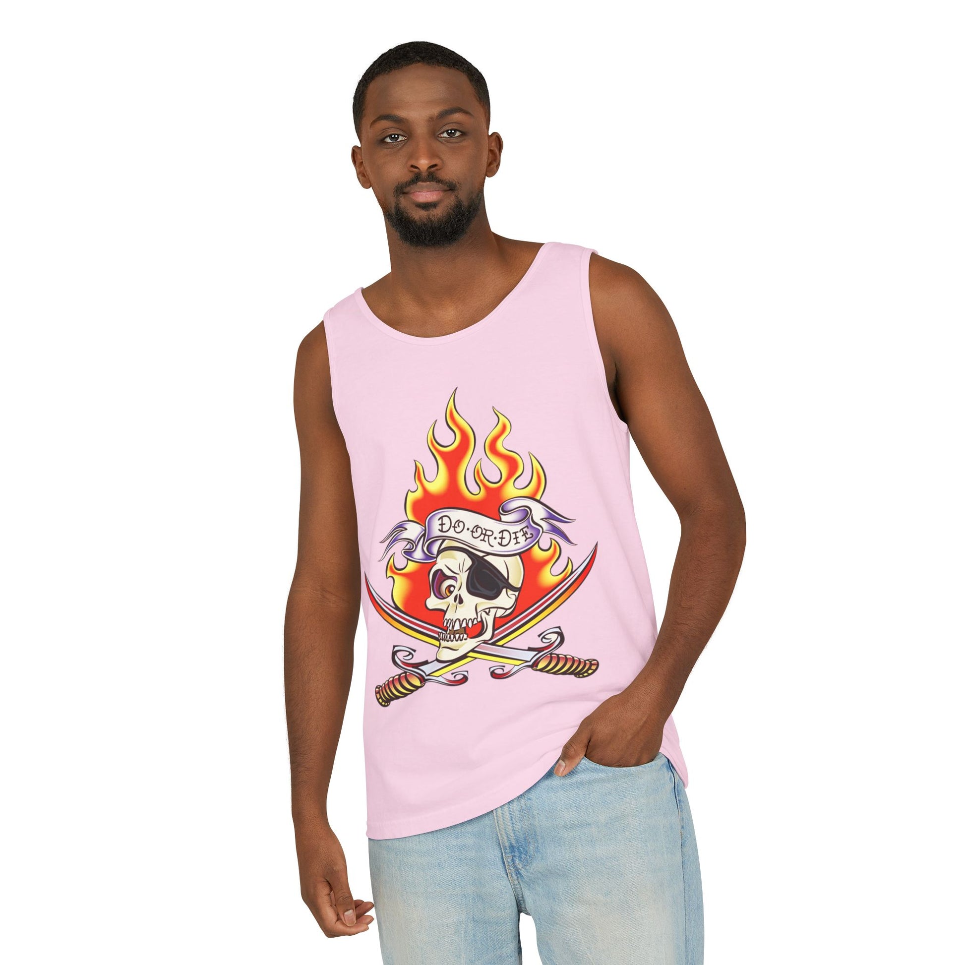 Pirate Skull CRUISE Tank Top Unisex Summer Tee, Casual Beach Wear, Festival Fashion, Adventure Apparel, Gift for Him