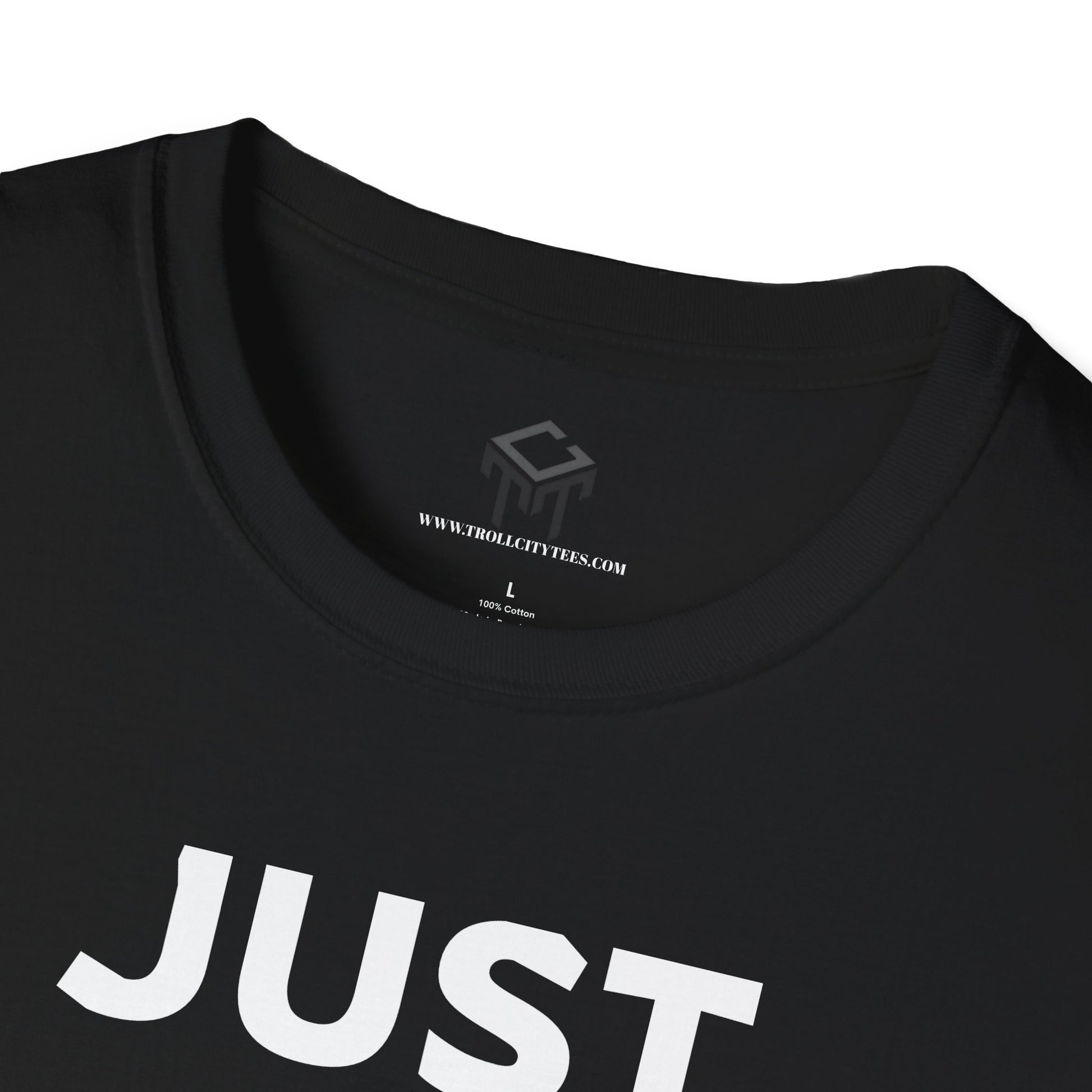 Just Did It - PINK  Lettering - Unisex Softstyle T-Shirt