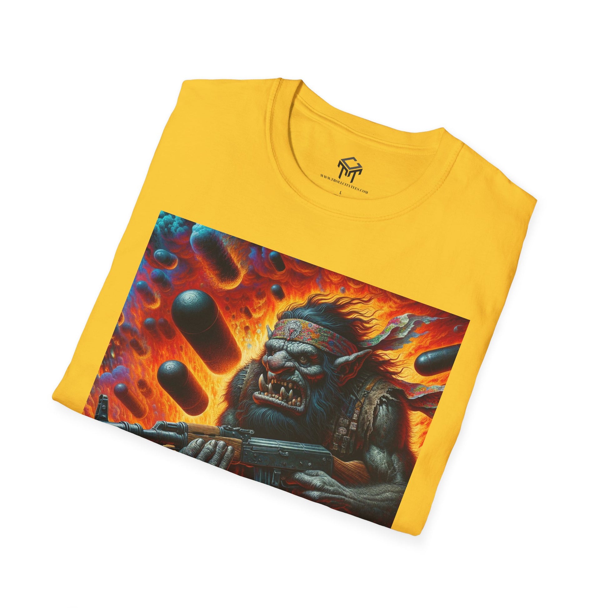 6 Finger AI Battle Troll - Funny Unisex T-Shirt