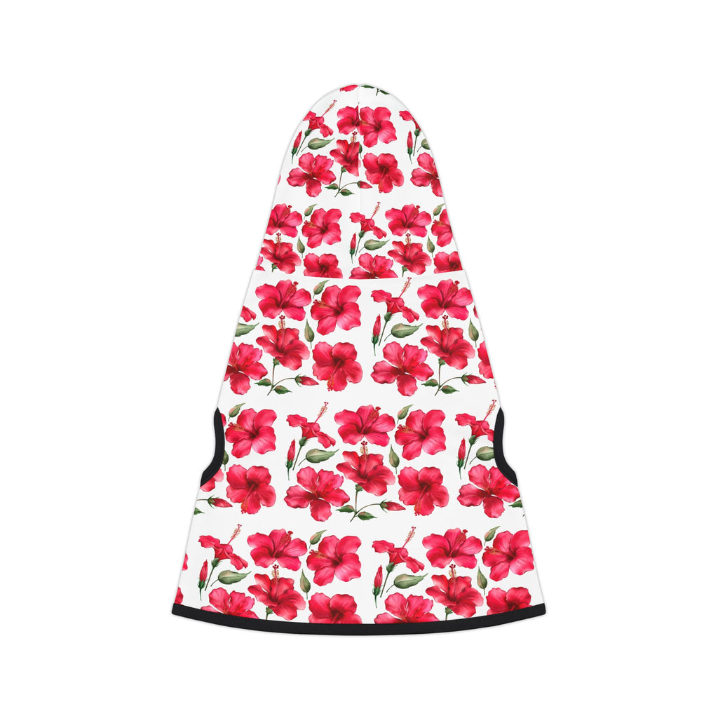 Rose Pattern Pet Hoodie