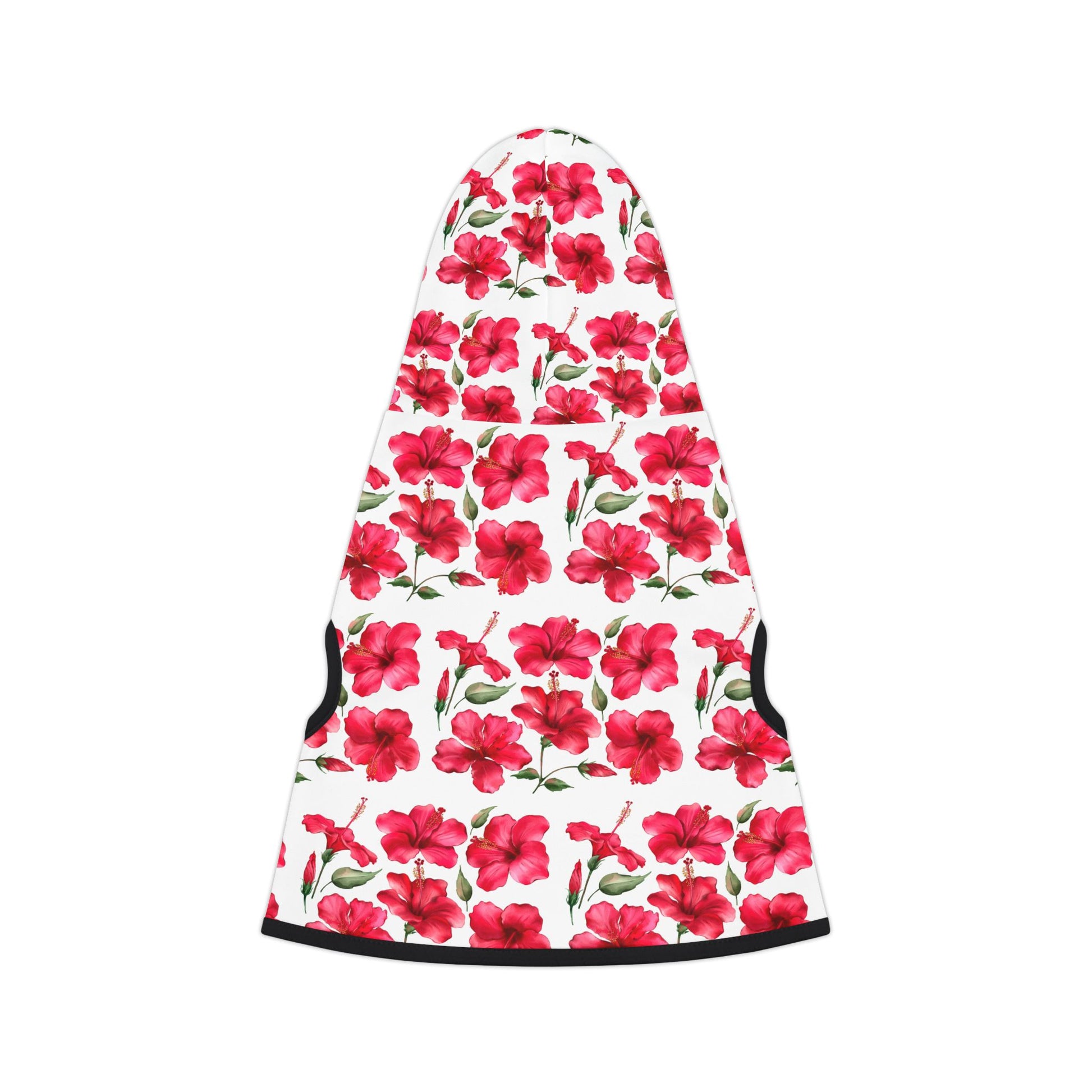 Rose Pattern Pet Hoodie