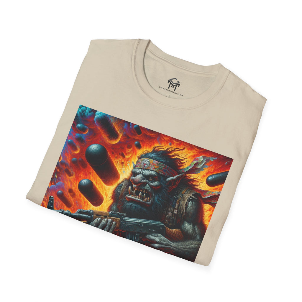 6 Finger AI Battle Troll - Funny Unisex T-Shirt