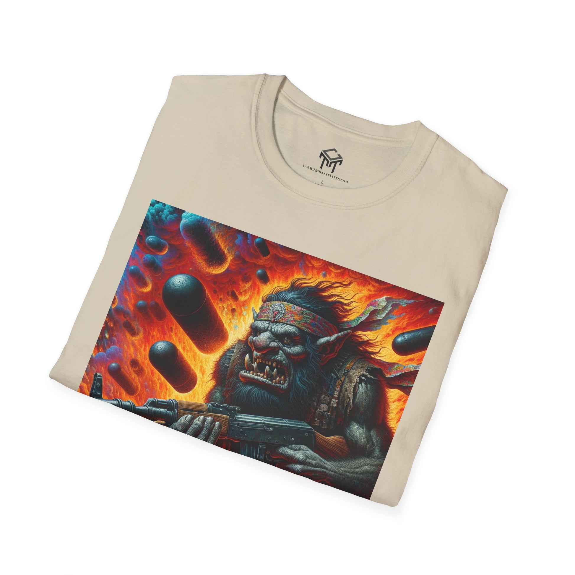 6 Finger AI Battle Troll - Funny Unisex T-Shirt