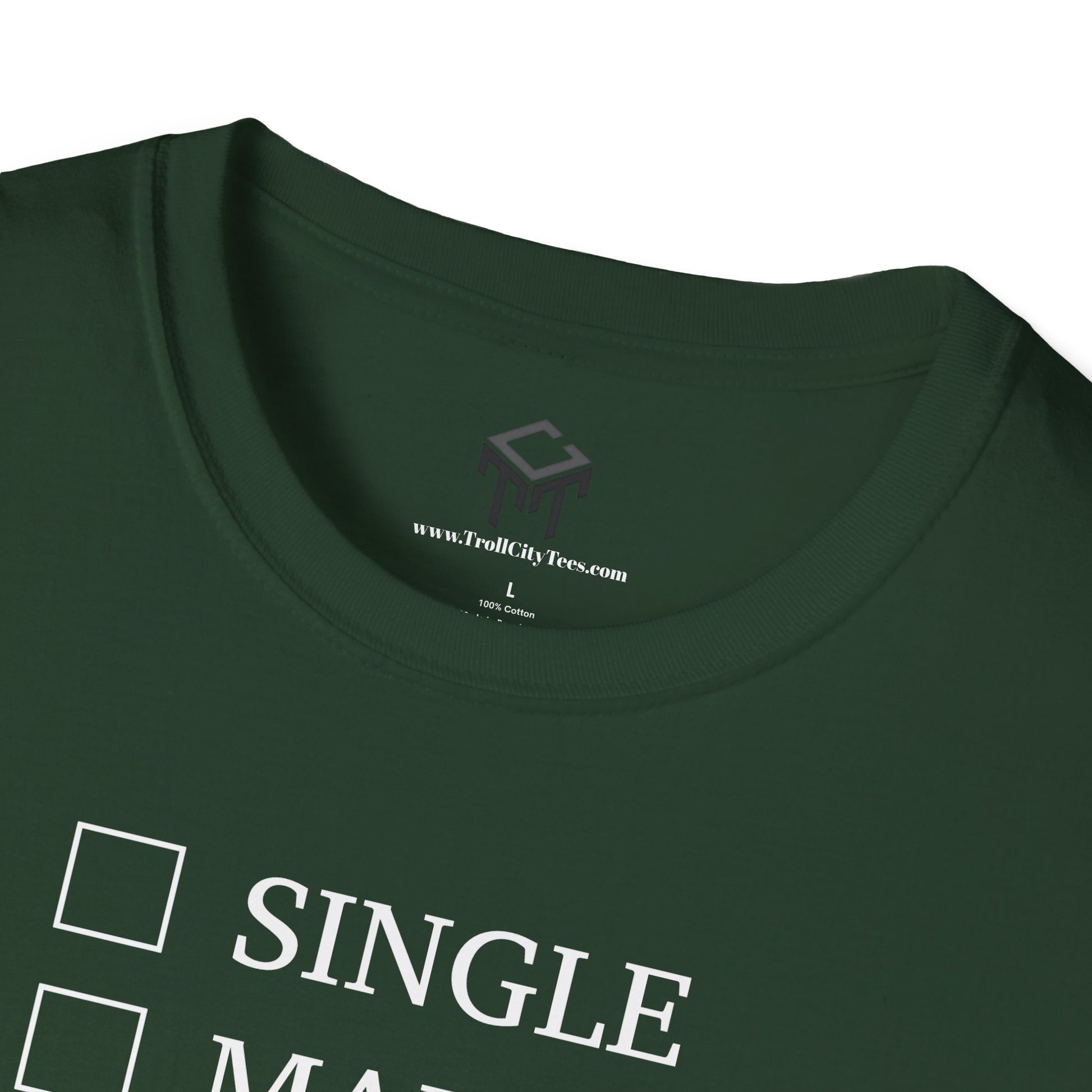Single, Married, Looking For A Milf - Funny Quote Tee