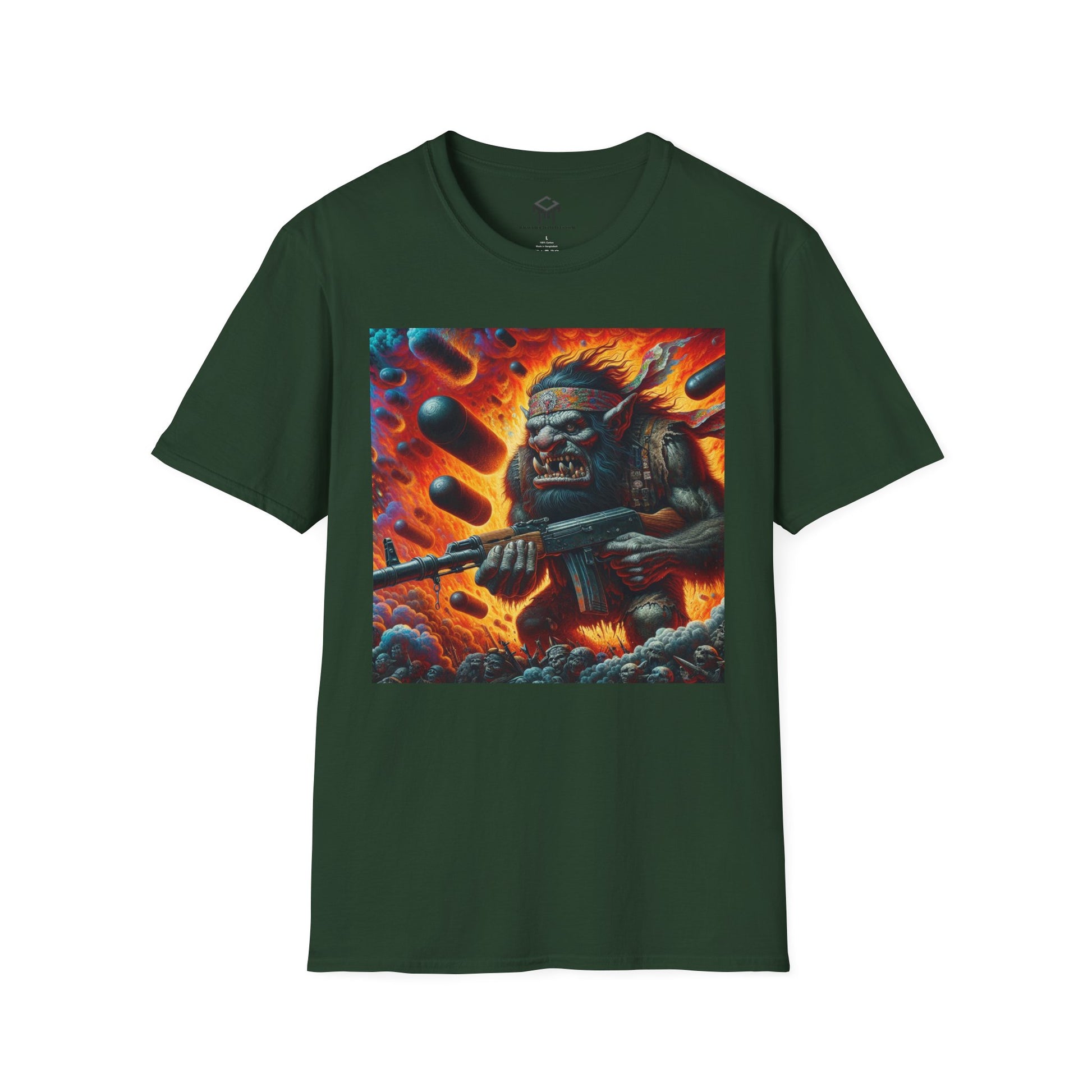 6 Finger AI Battle Troll - Funny Unisex T-Shirt