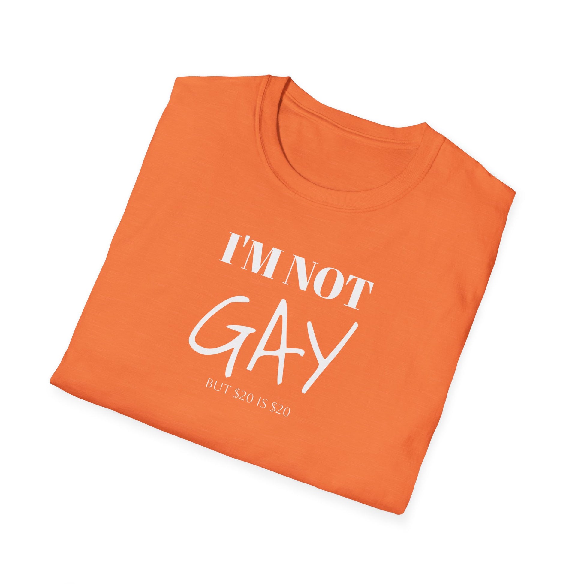 I'm Not G*y - But $20 is $20