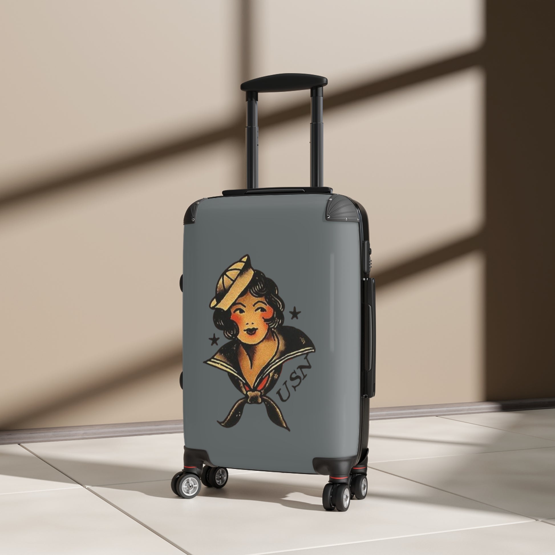 Pin-Up Girl - Sailor - Suitcase - Travel Bag