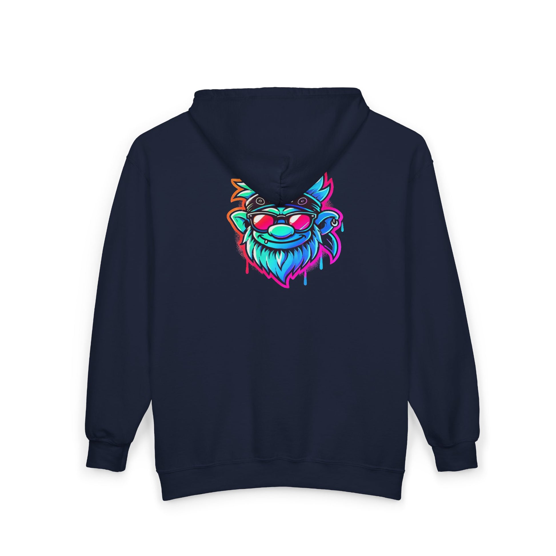Troll City Graphic Hoodie - Unisex Heavy Blend Zip Sweatshirt