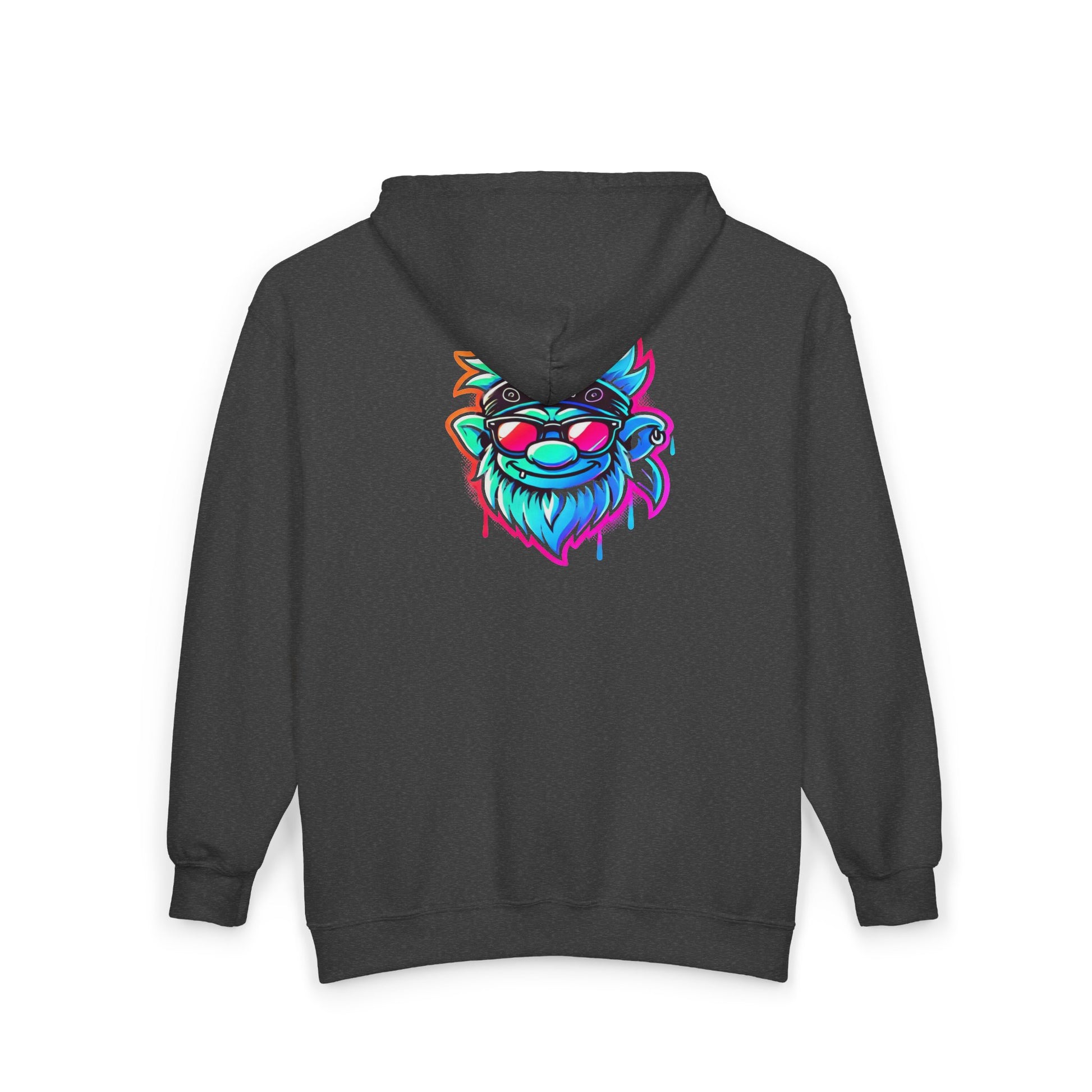 Troll City Graphic Hoodie - Unisex Heavy Blend Zip Sweatshirt