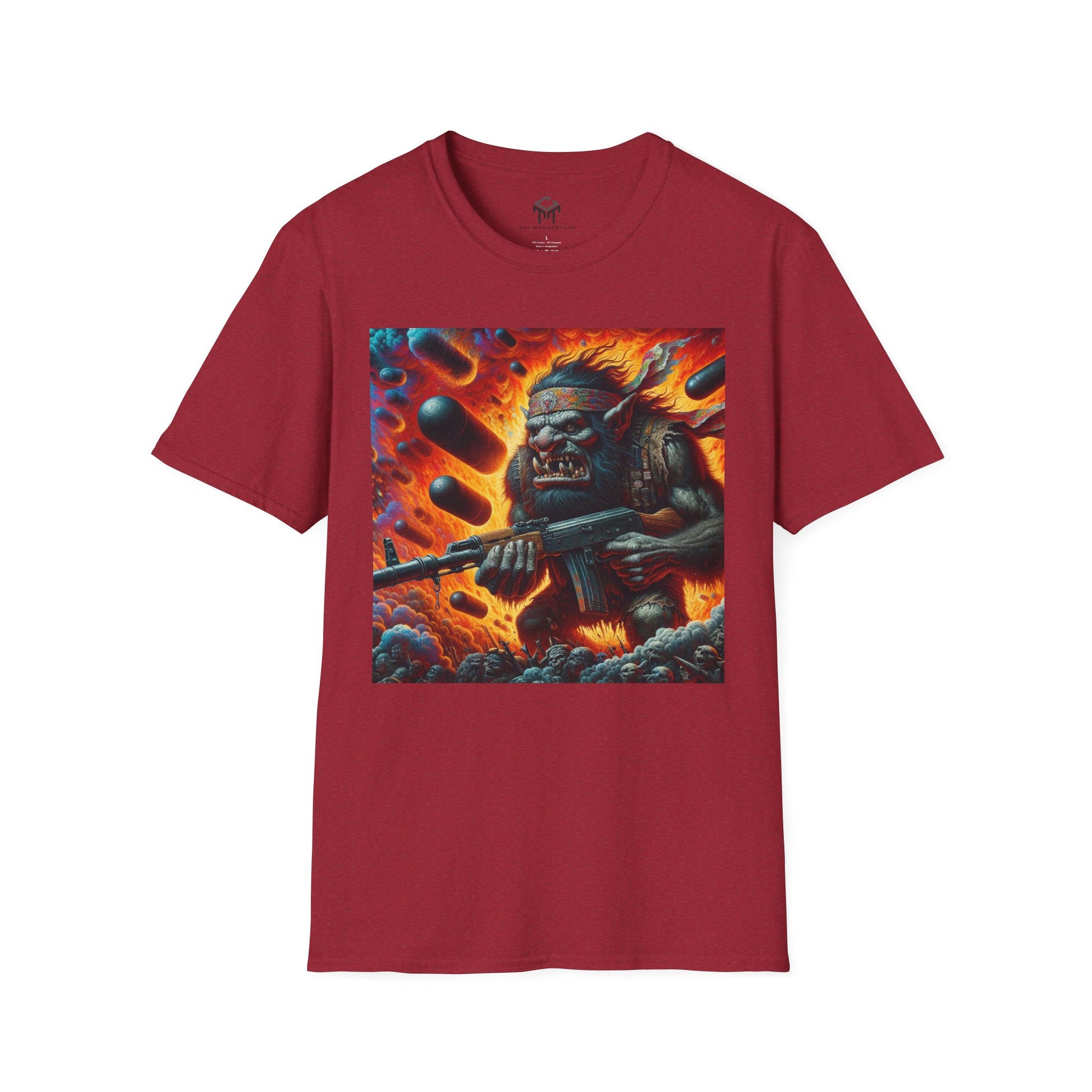 6 Finger AI Battle Troll - Funny Unisex T-Shirt
