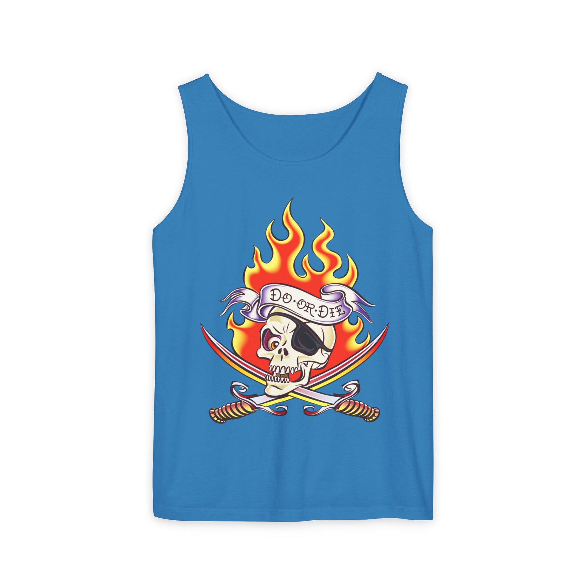 Pirate Skull CRUISE Tank Top Unisex Summer Tee, Casual Beach Wear, Festival Fashion, Adventure Apparel, Gift for Him