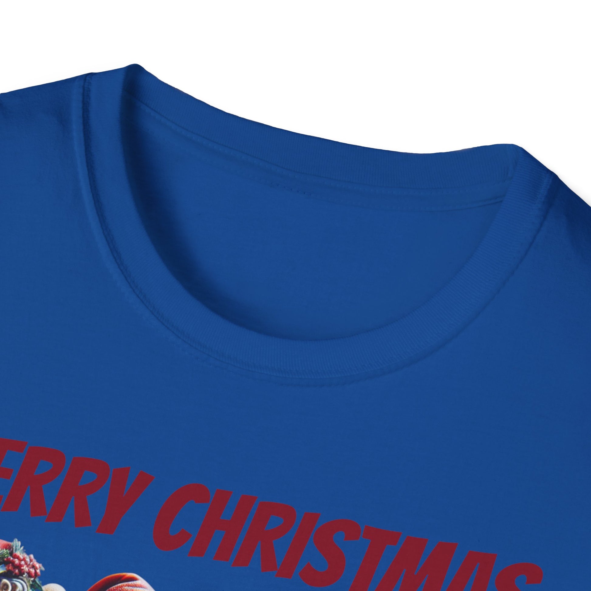 Santa & Mrs. Claus Motorcycle Unisex T-Shirt