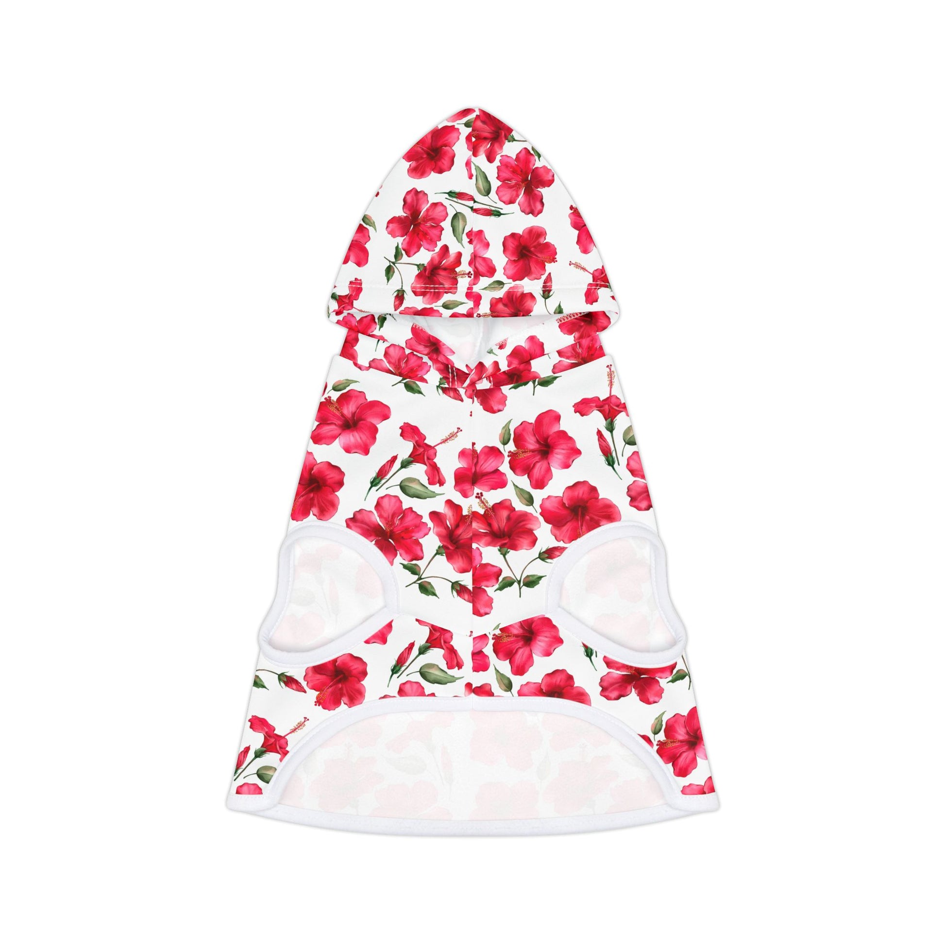 Rose Pattern Pet Hoodie