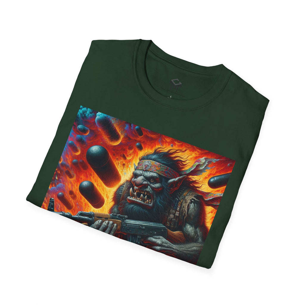 6 Finger AI Battle Troll - Funny Unisex T-Shirt