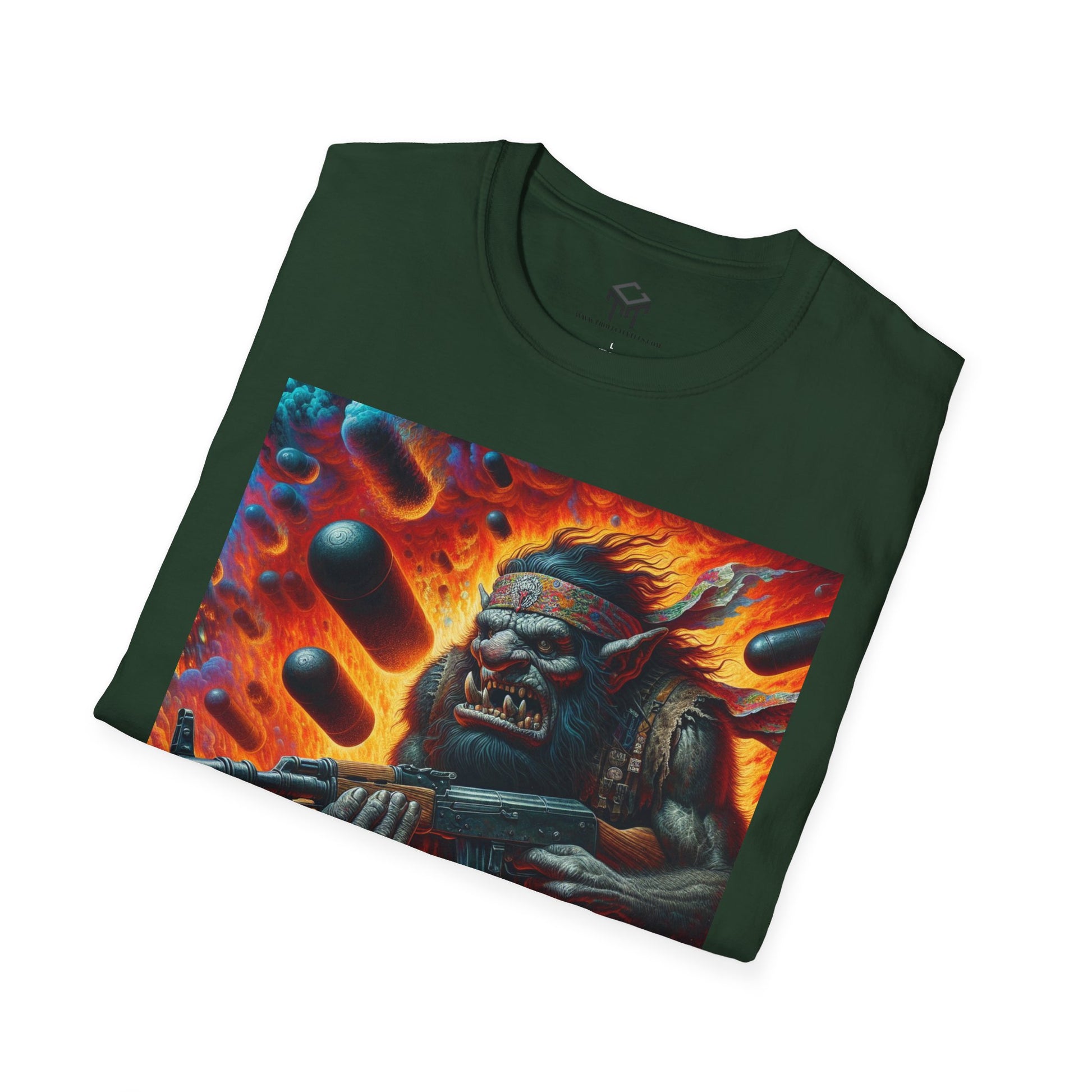 6 Finger AI Battle Troll - Funny Unisex T-Shirt