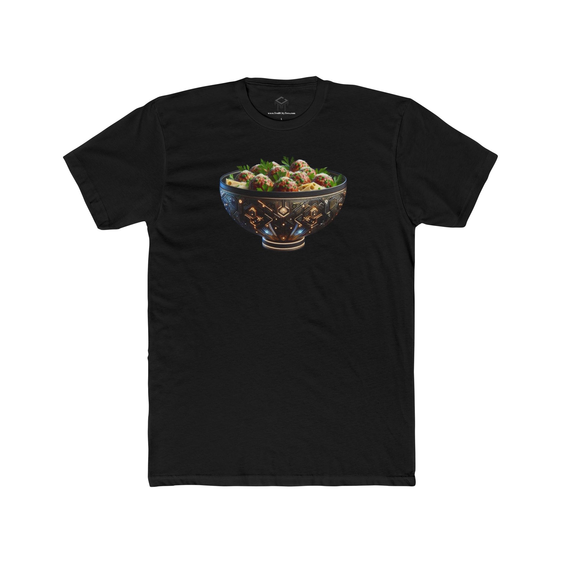 Futuristic Bowl of Meatballs