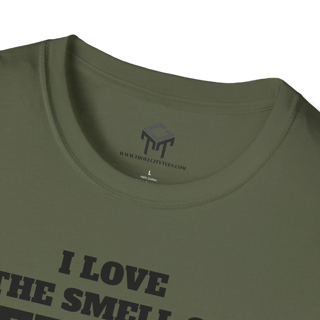 I Love The Smell of Jet Fuel in The Morning - Funny Unisex T-Shirt