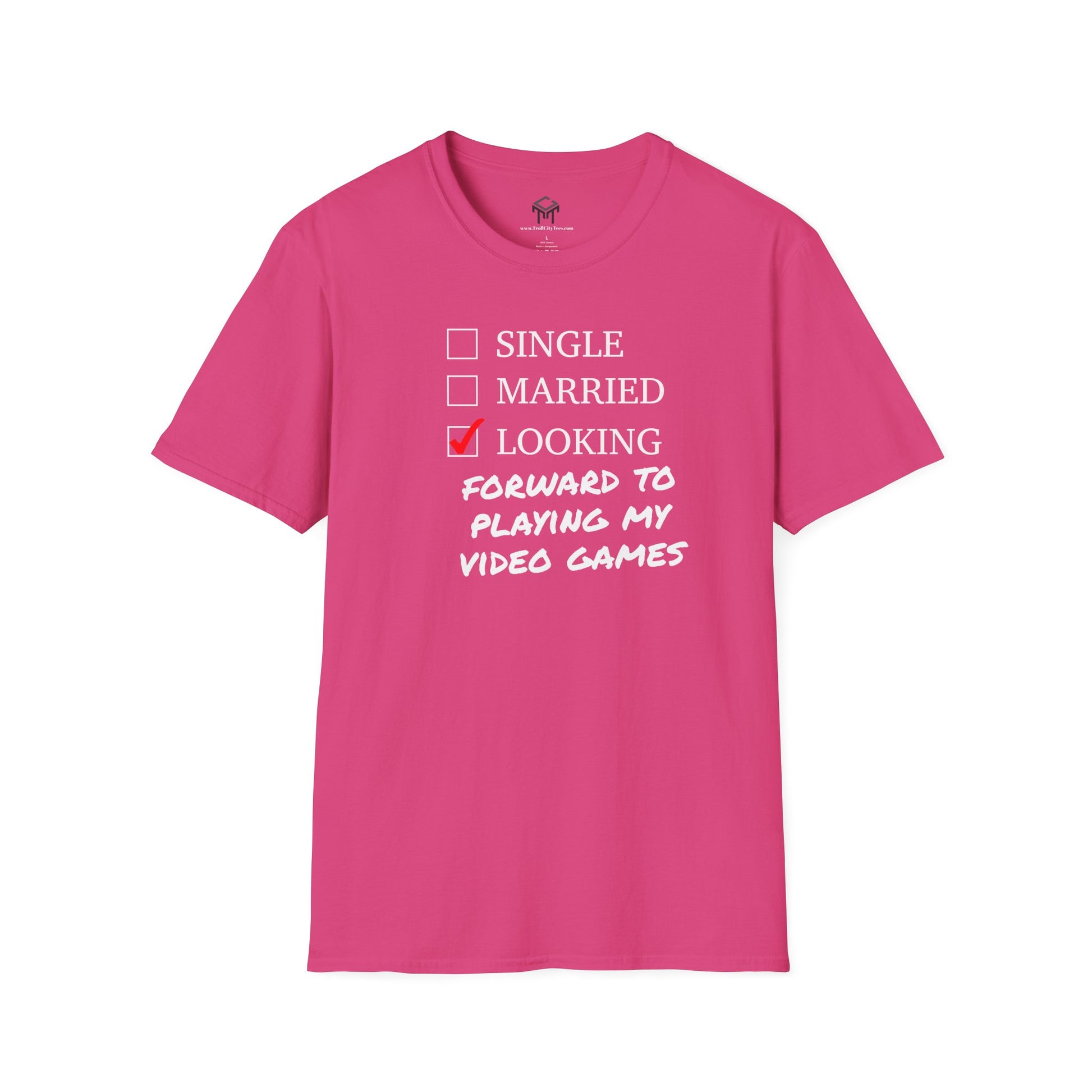 Single, Married, Looking Forward to playing my video games