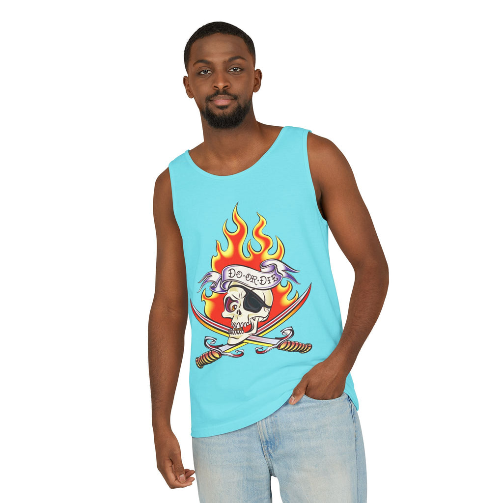 Pirate Skull CRUISE Tank Top Unisex Summer Tee, Casual Beach Wear, Festival Fashion, Adventure Apparel, Gift for Him