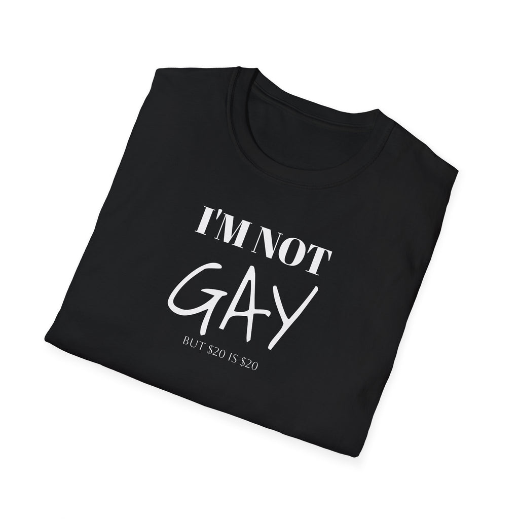 I'm Not G*y - But $20 is $20