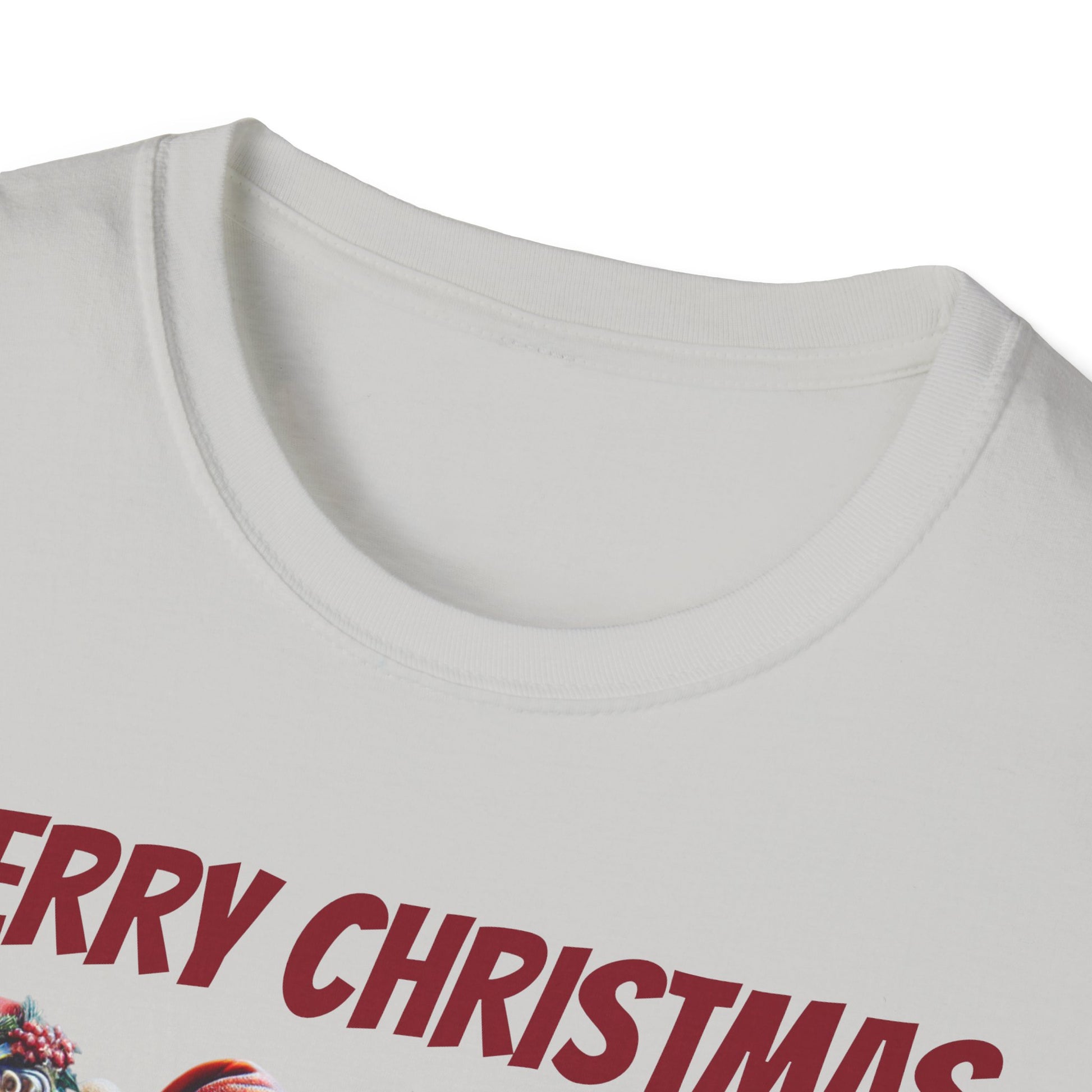 Santa & Mrs. Claus Motorcycle Unisex T-Shirt