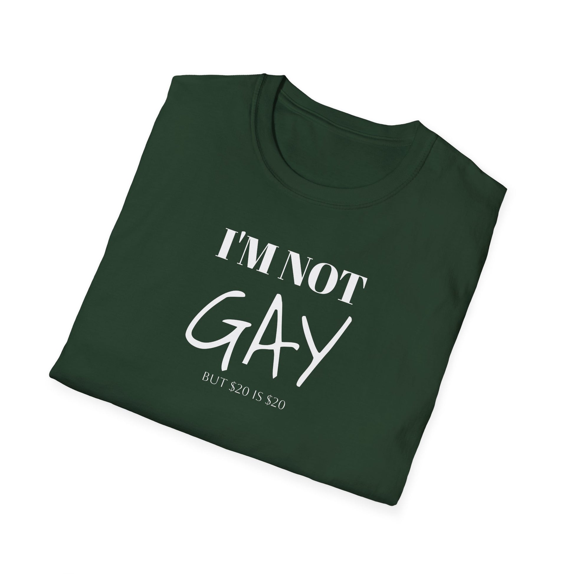 I'm Not G*y - But $20 is $20