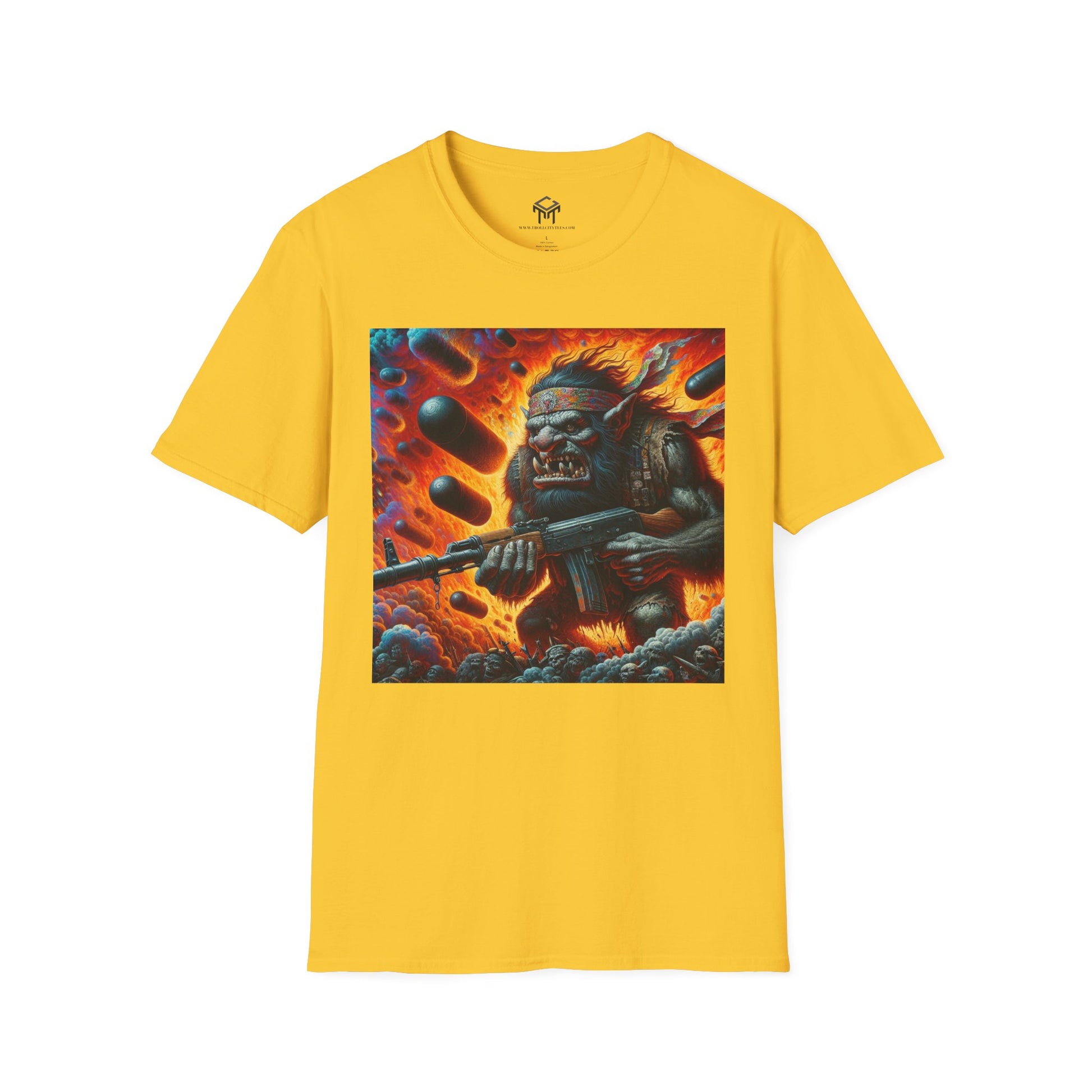 6 Finger AI Battle Troll - Funny Unisex T-Shirt