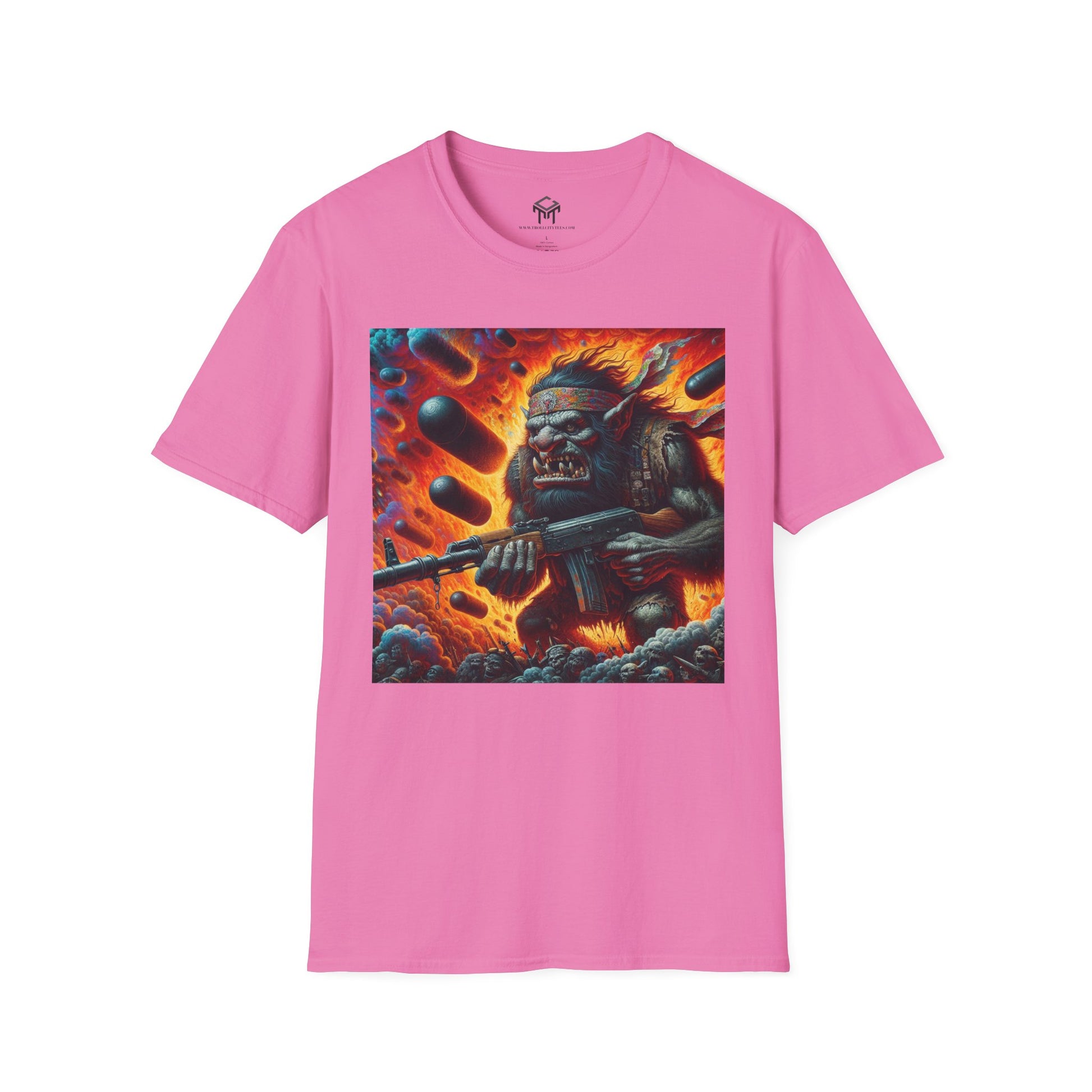 6 Finger AI Battle Troll - Funny Unisex T-Shirt